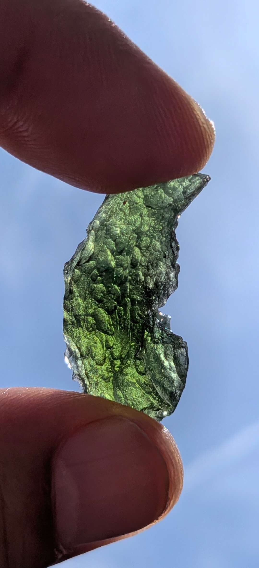 A++ Grade Moldavite From Dolni Chrastany #57 - 5,70g