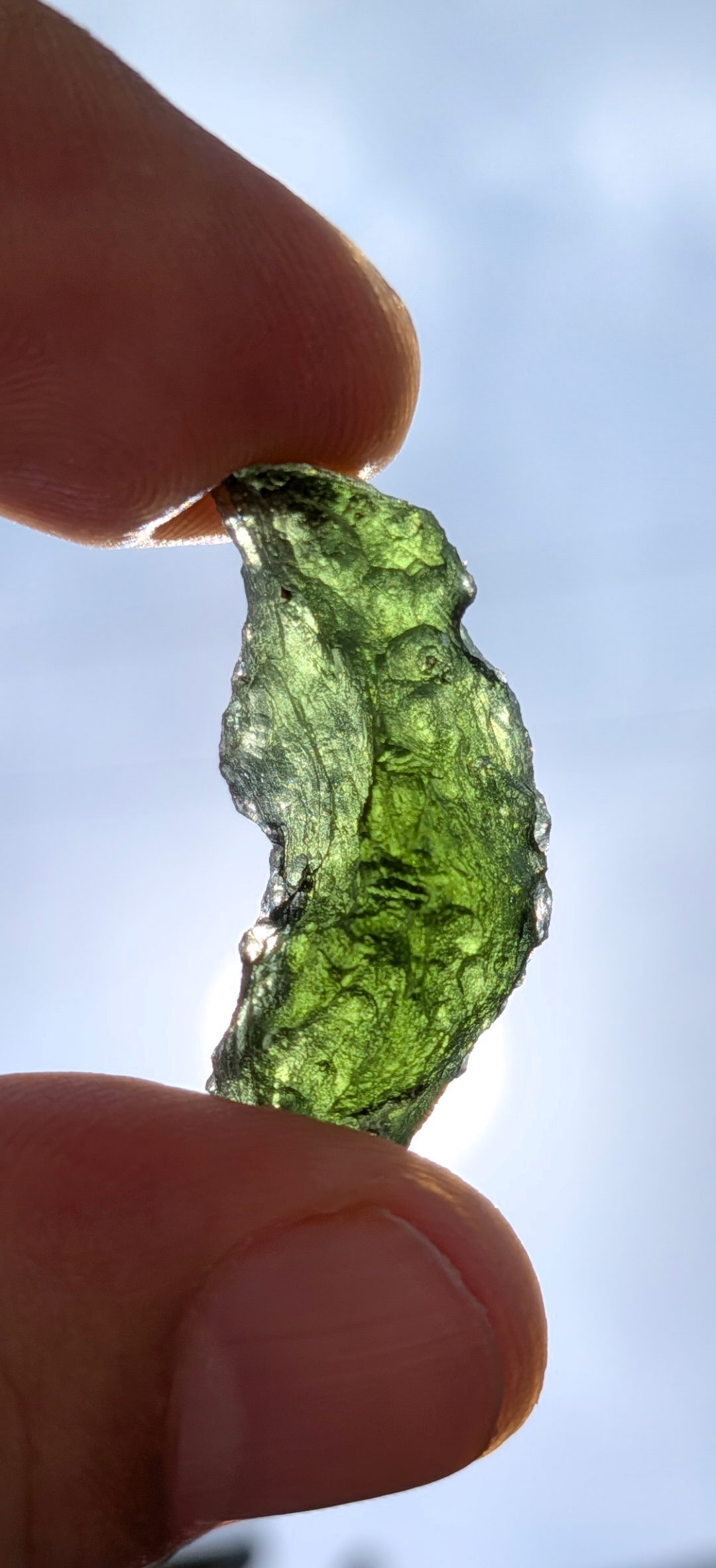 A++ Grade Moldavite From Dolni Chrastany #57 - 5,70g