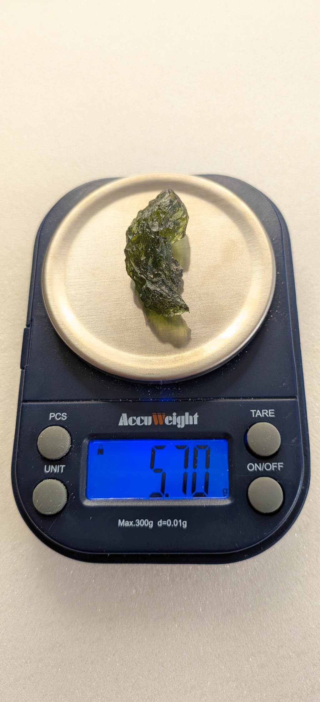 A++ Grade Moldavite From Dolni Chrastany #57 - 5,70g