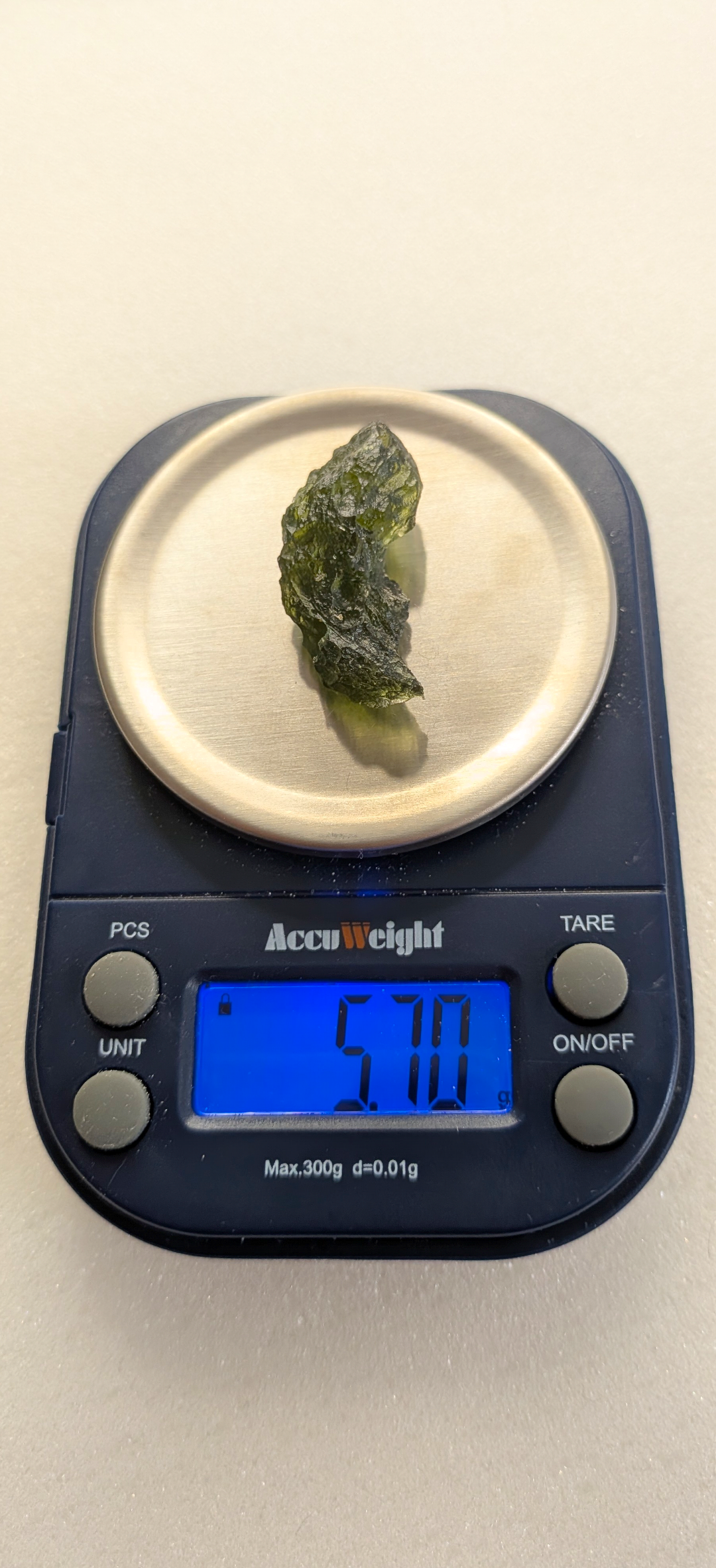 A++ Grade Moldavite From Dolni Chrastany #57 - 5,70g