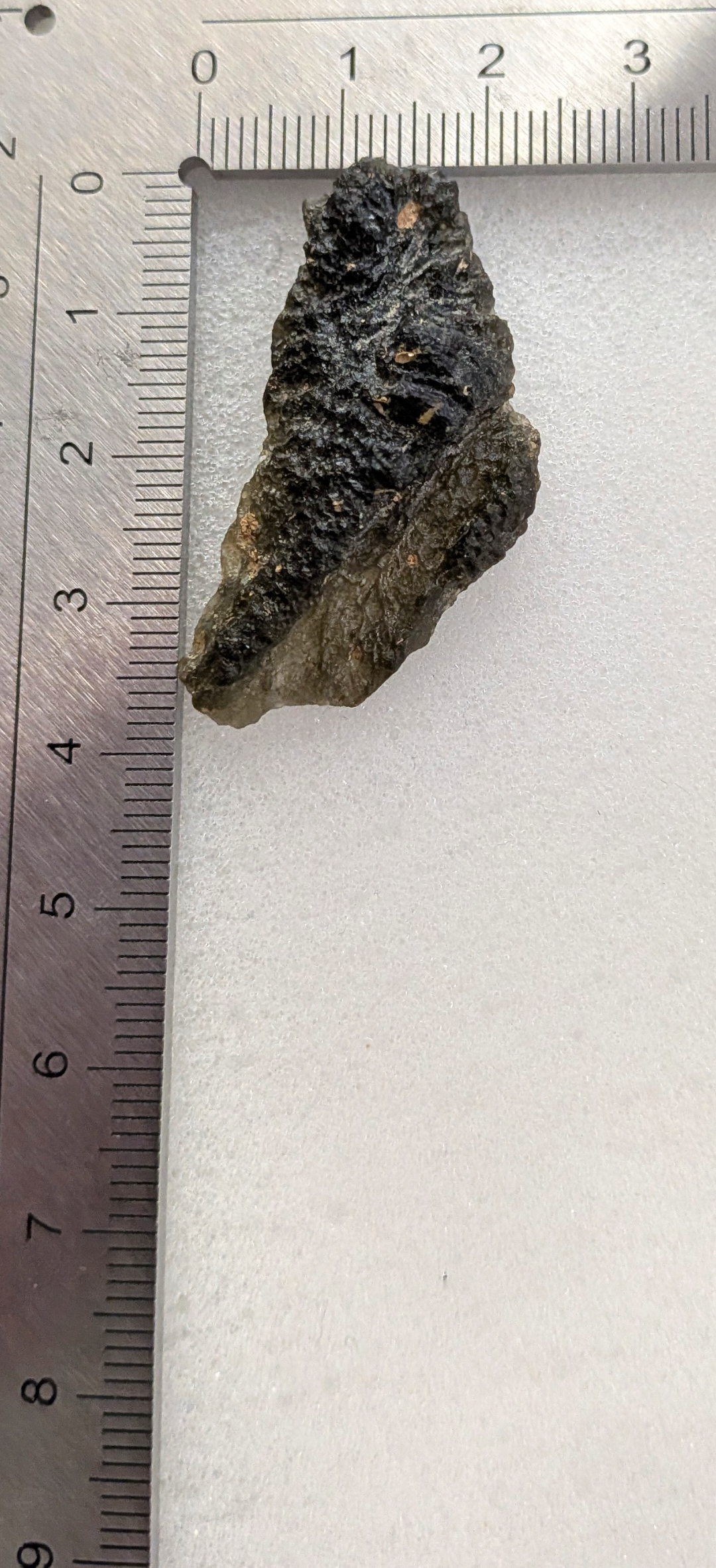 A++ Grade Moldavite From Nesmen - Louka #60 - 4.97g