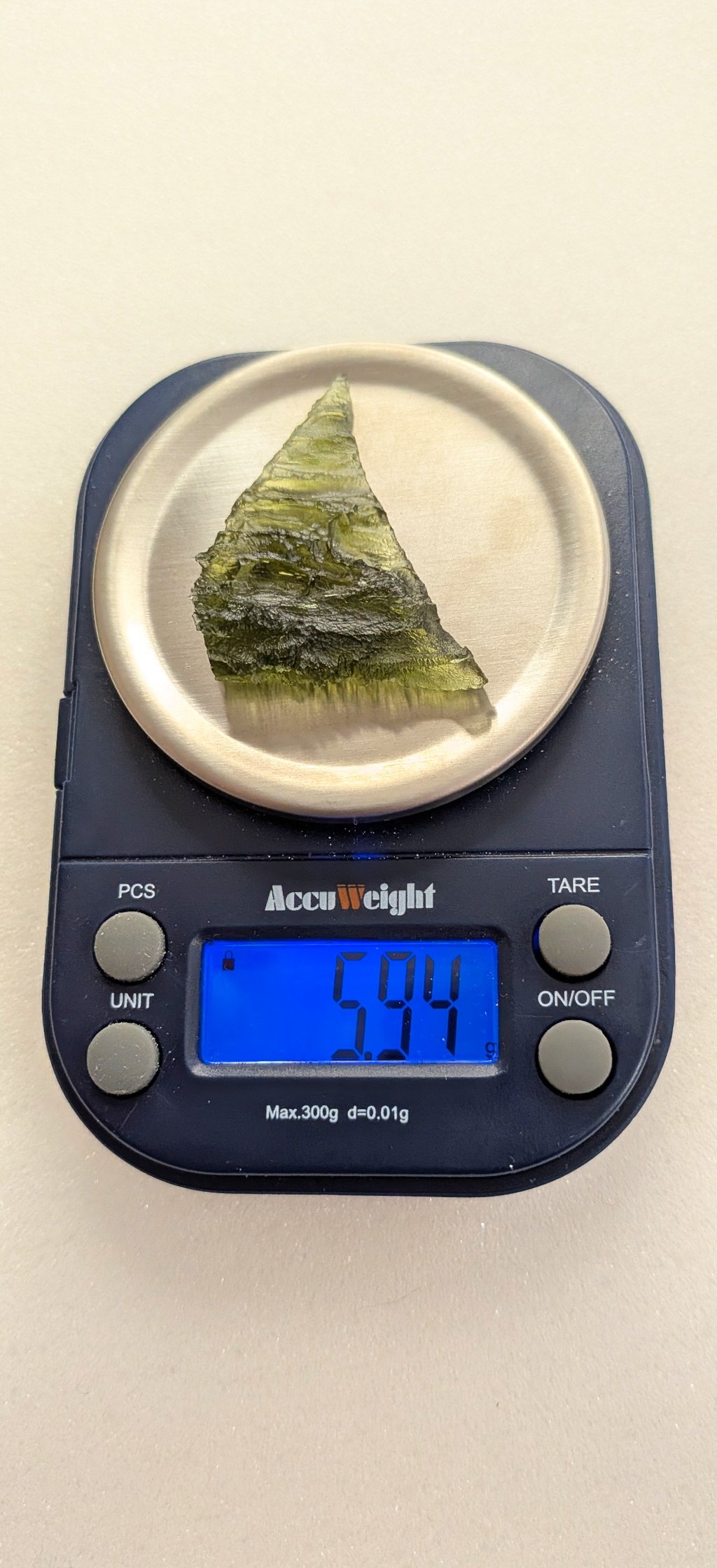 A++ Grade Moldavite From Dolni Chrastany #61 - 5,94g