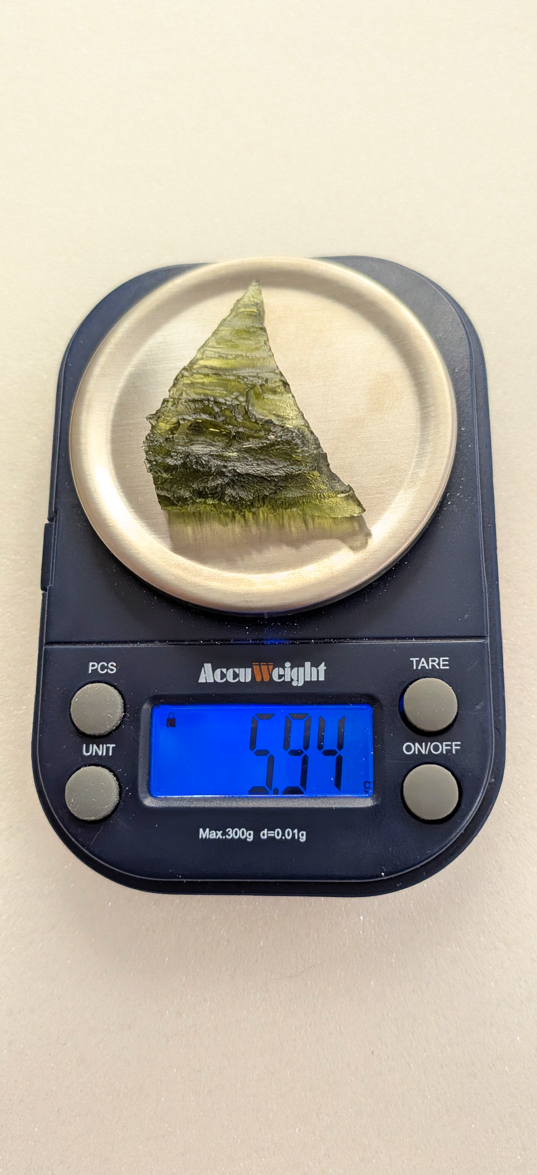 A++ Grade Moldavite From Dolni Chrastany #61 - 5,94g