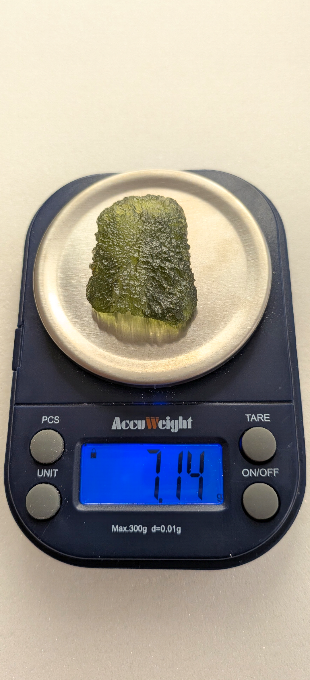A++ Grade Moldavite From Chlum #62 - 7,14g