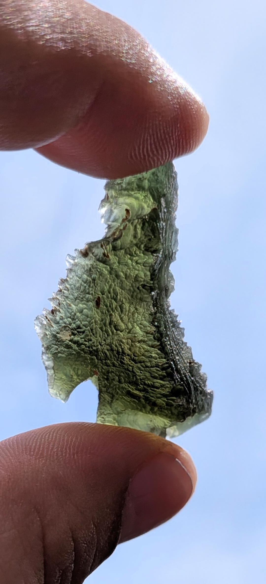 A+++ Grade Moldavite From Habri #66 - 8.04g