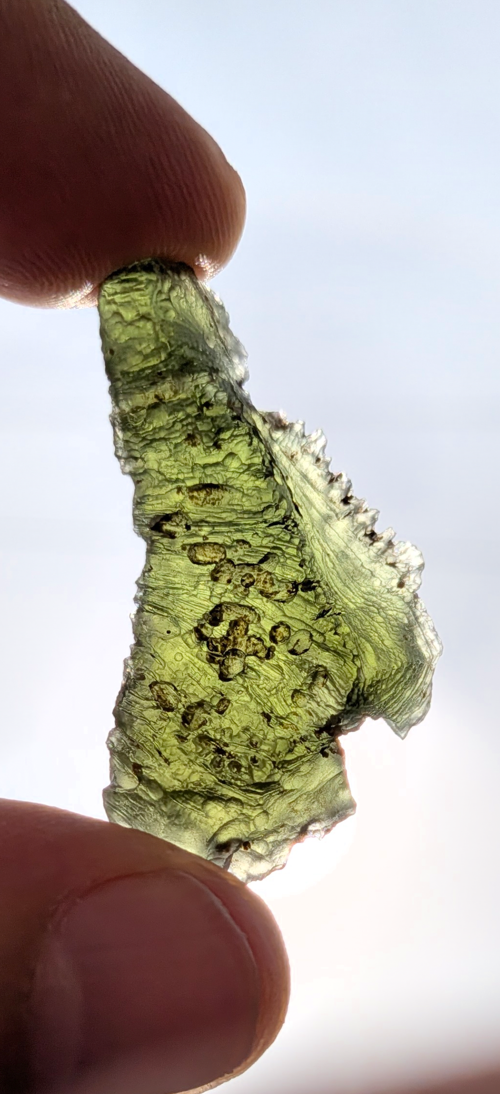 A+++ Grade Moldavite From Habri #66 - 8.04g