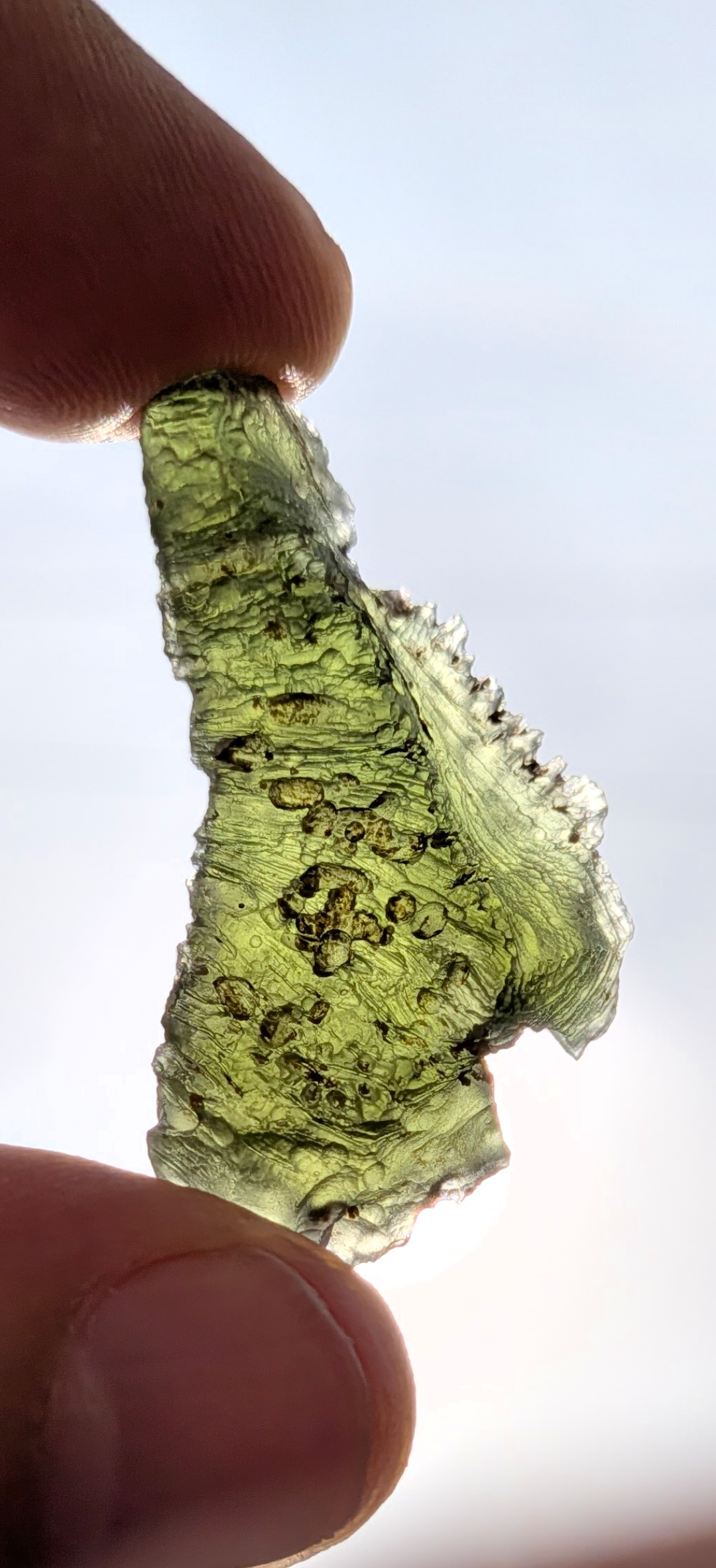 A+++ Grade Moldavite From Habri #66 - 8.04g