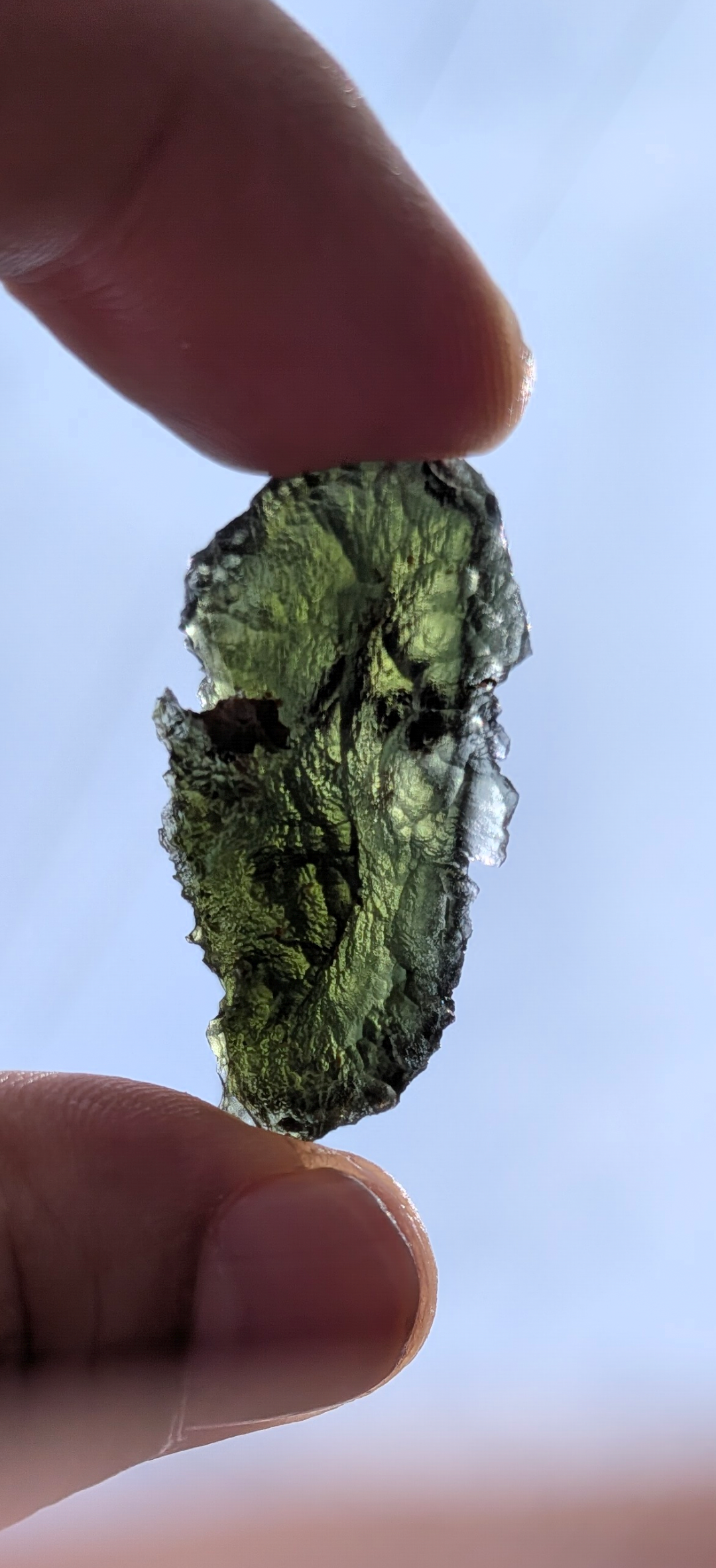 A+++ Grade Moldavite From Dolni Chrastany #68 - 7,46g