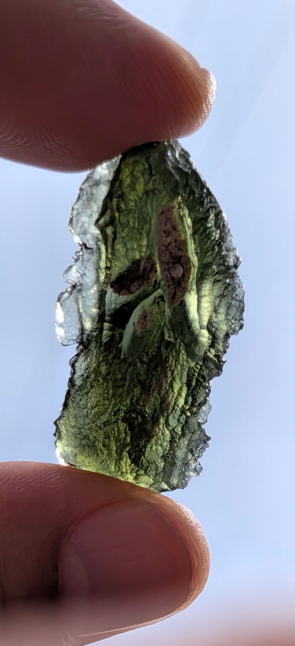 A+++ Grade Moldavite From Dolni Chrastany #68 - 7,46g