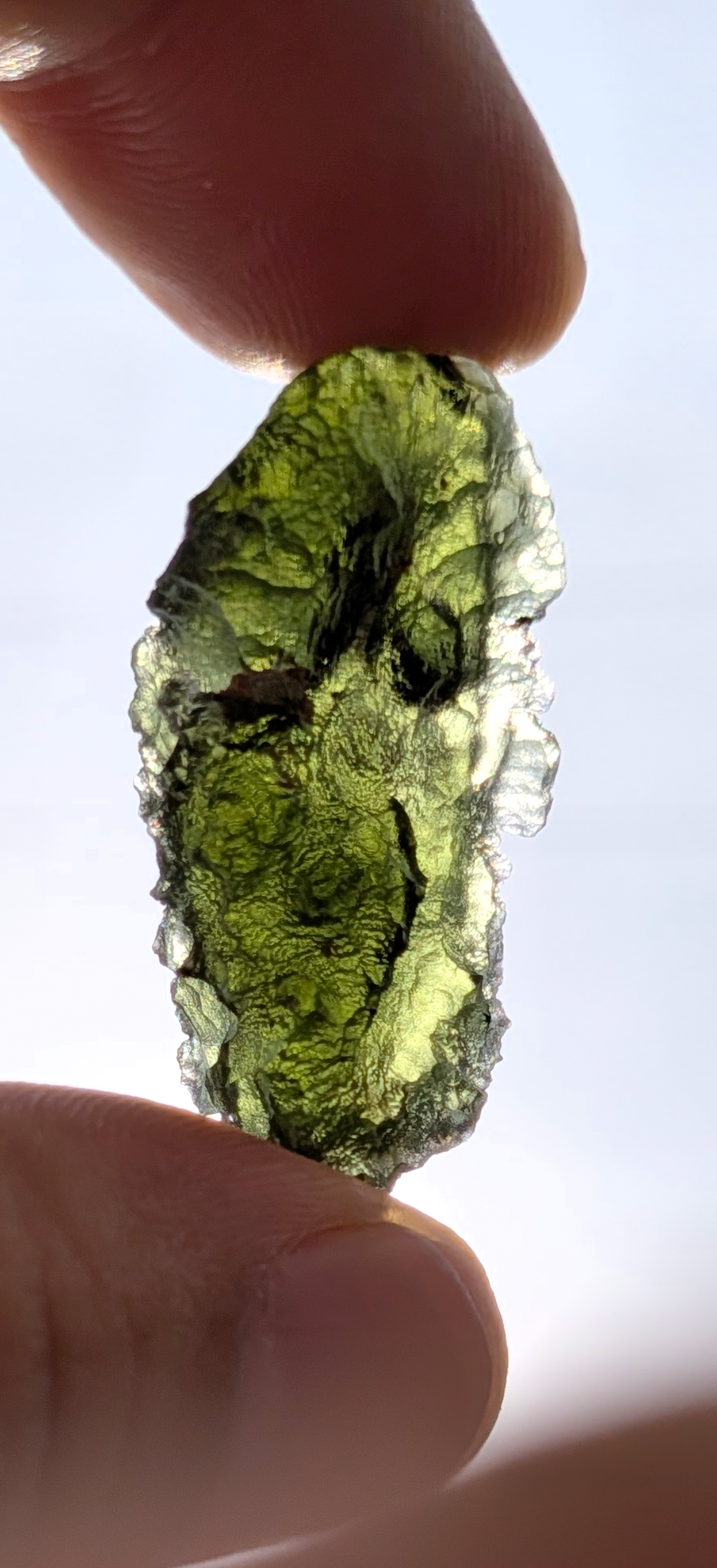 A+++ Grade Moldavite From Dolni Chrastany #68 - 7,46g
