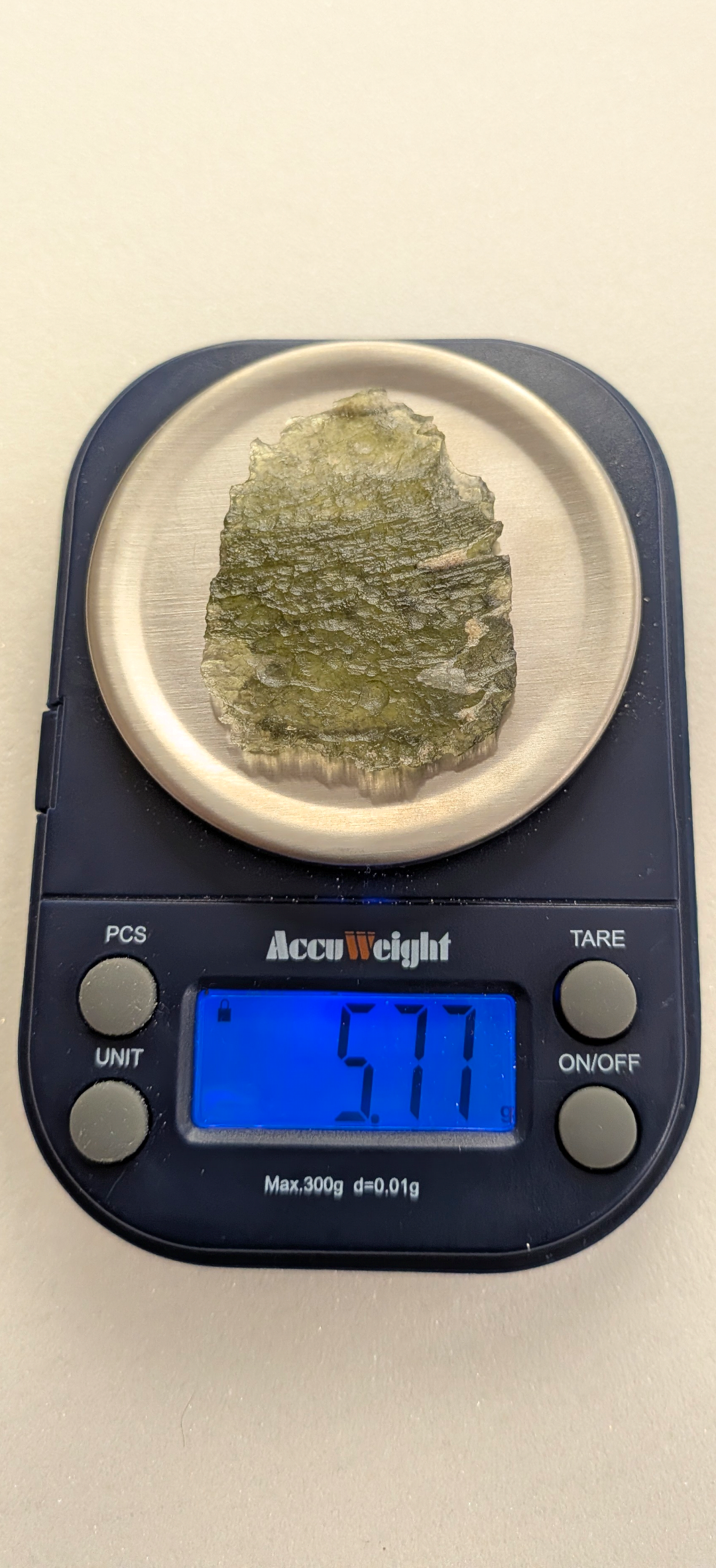 A++ Grade Moldavite From Chlum #69 - 5,77g