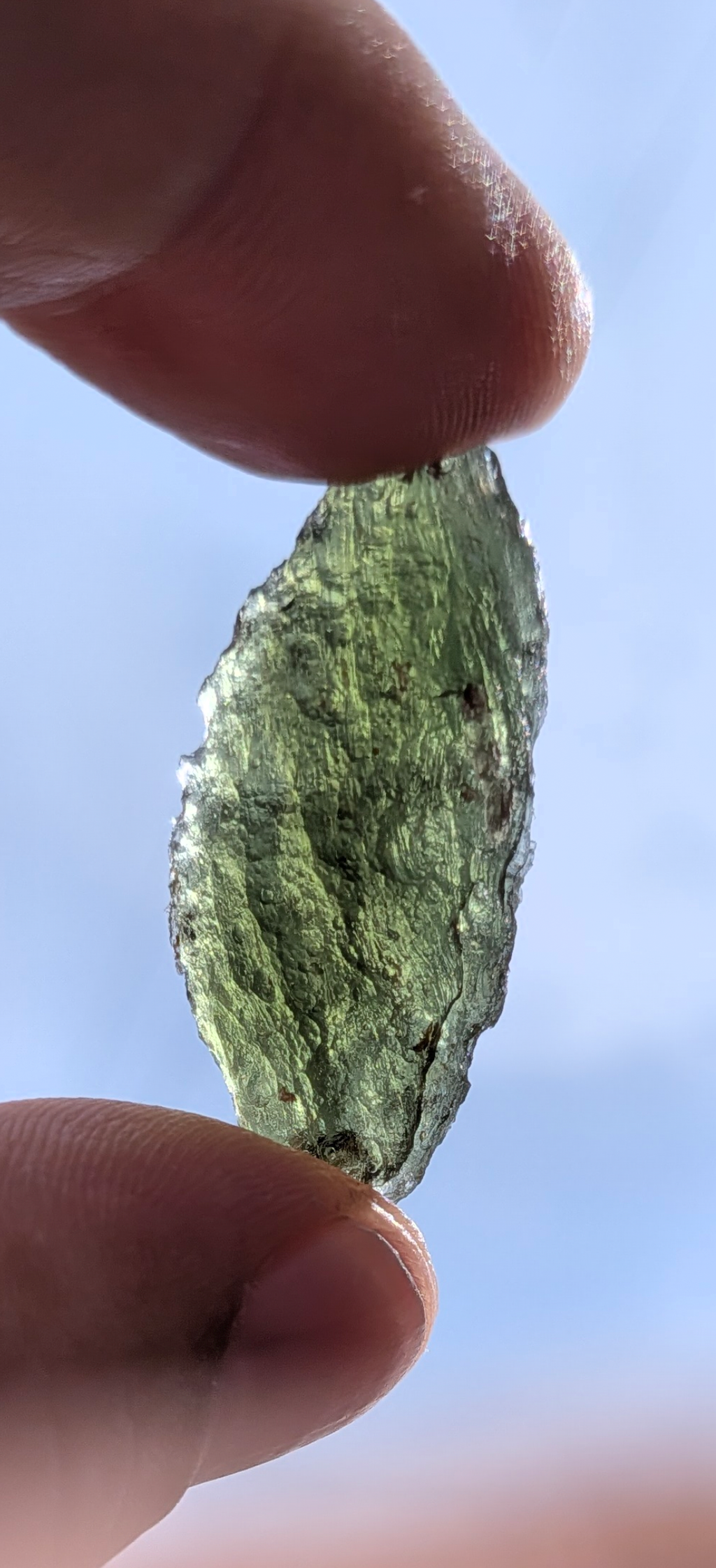 A+ Grade Moldavite From Dolni Chrastany #71 - 5,96g