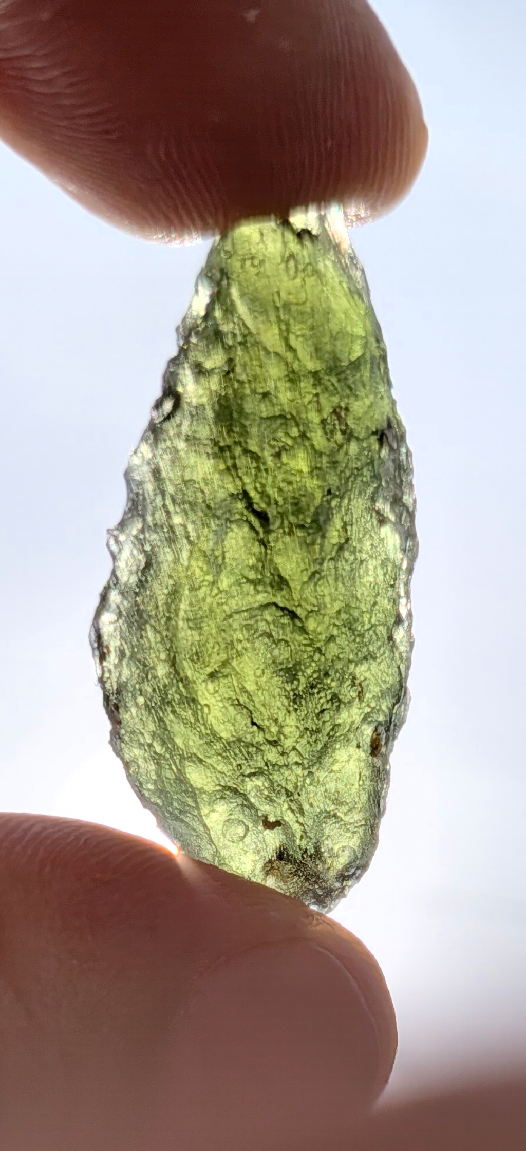 A+ Grade Moldavite From Dolni Chrastany #71 - 5,96g
