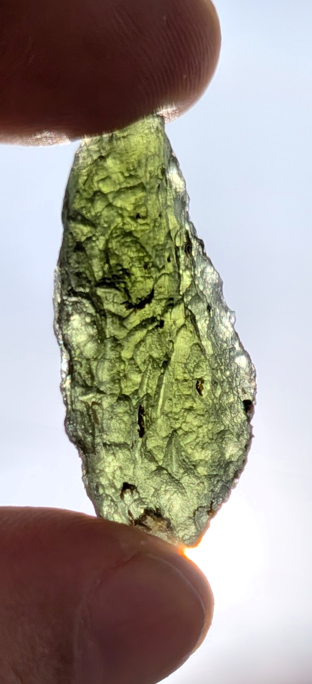 A+ Grade Moldavite From Dolni Chrastany #71 - 5,96g