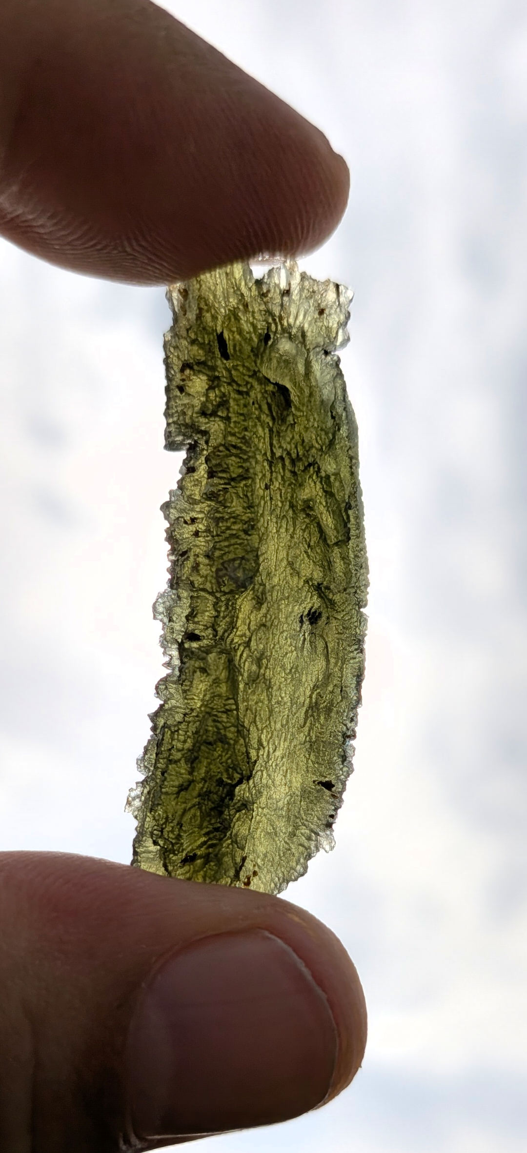 A++ Grade Moldavite From Nesmen - Louka #73 - 6,23g
