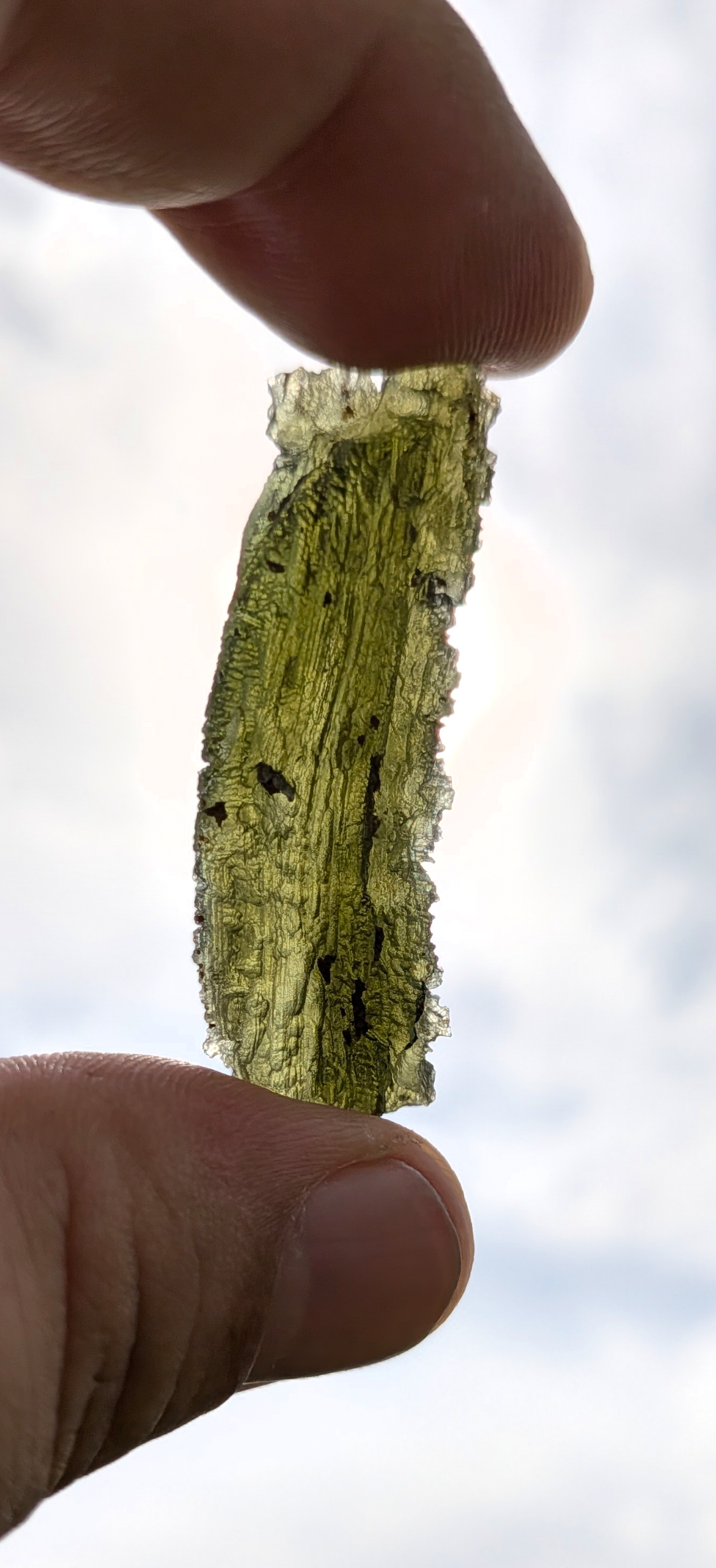 A++ Grade Moldavite From Nesmen - Louka #73 - 6,23g