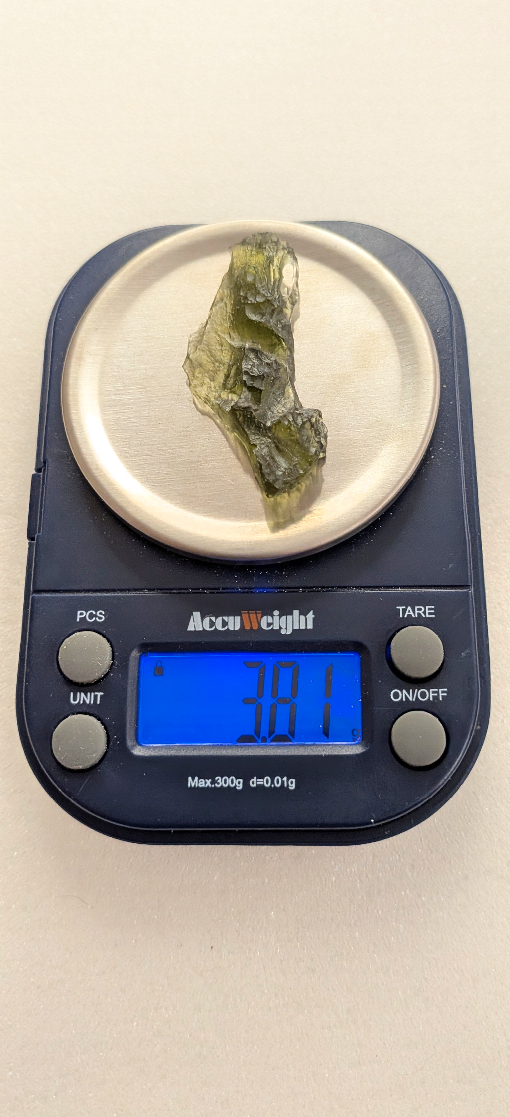 A++ Grade Moldavite From Dolni Chrastany #76 - 3,81g