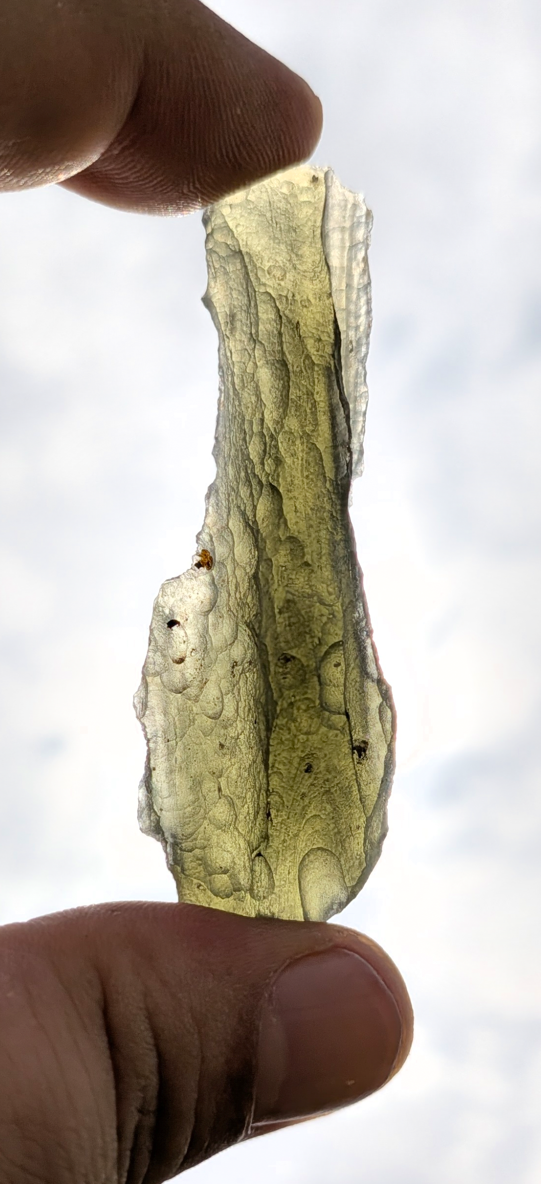 A+++ Grade Moldavite From Dolni Chrastany #77 - 15,01g