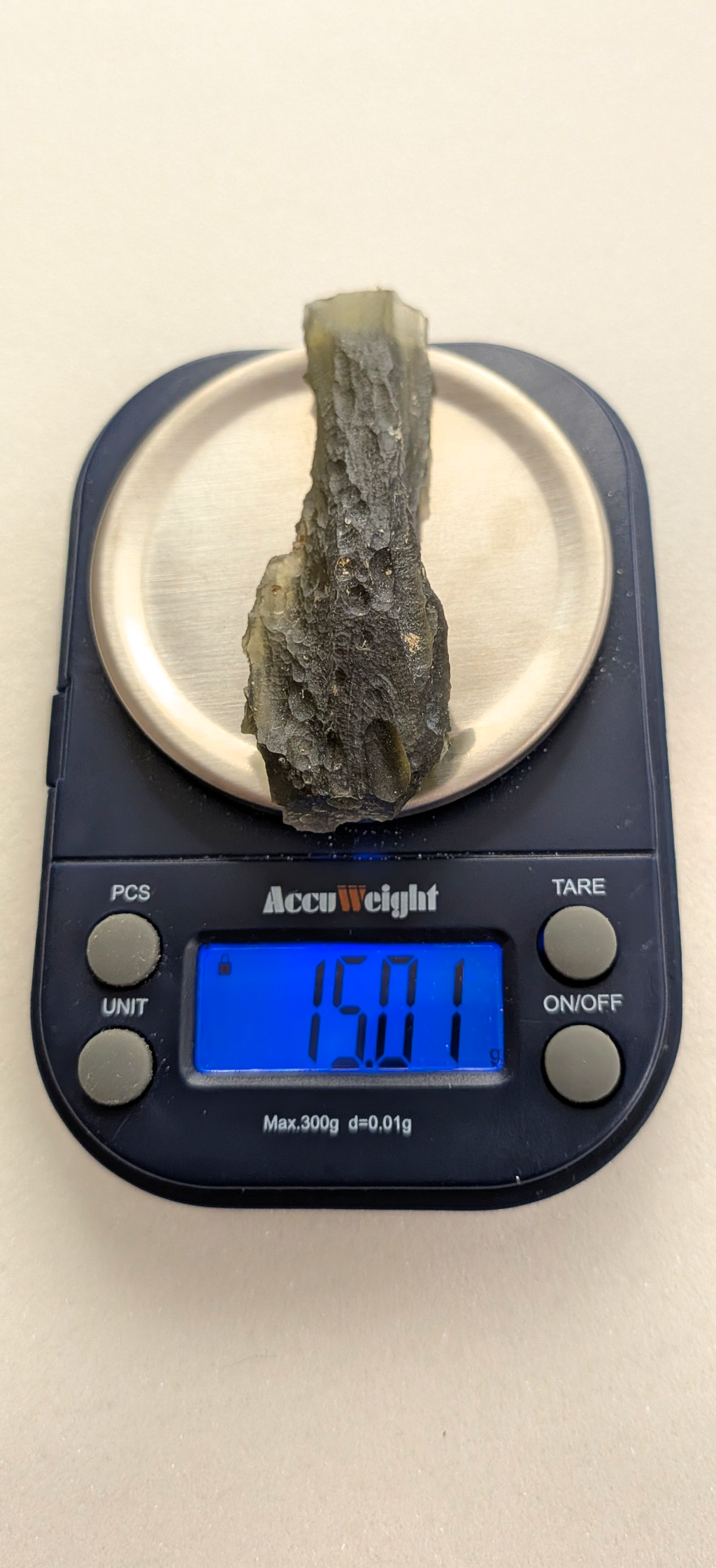 A+++ Grade Moldavite From Dolni Chrastany #77 - 15,01g