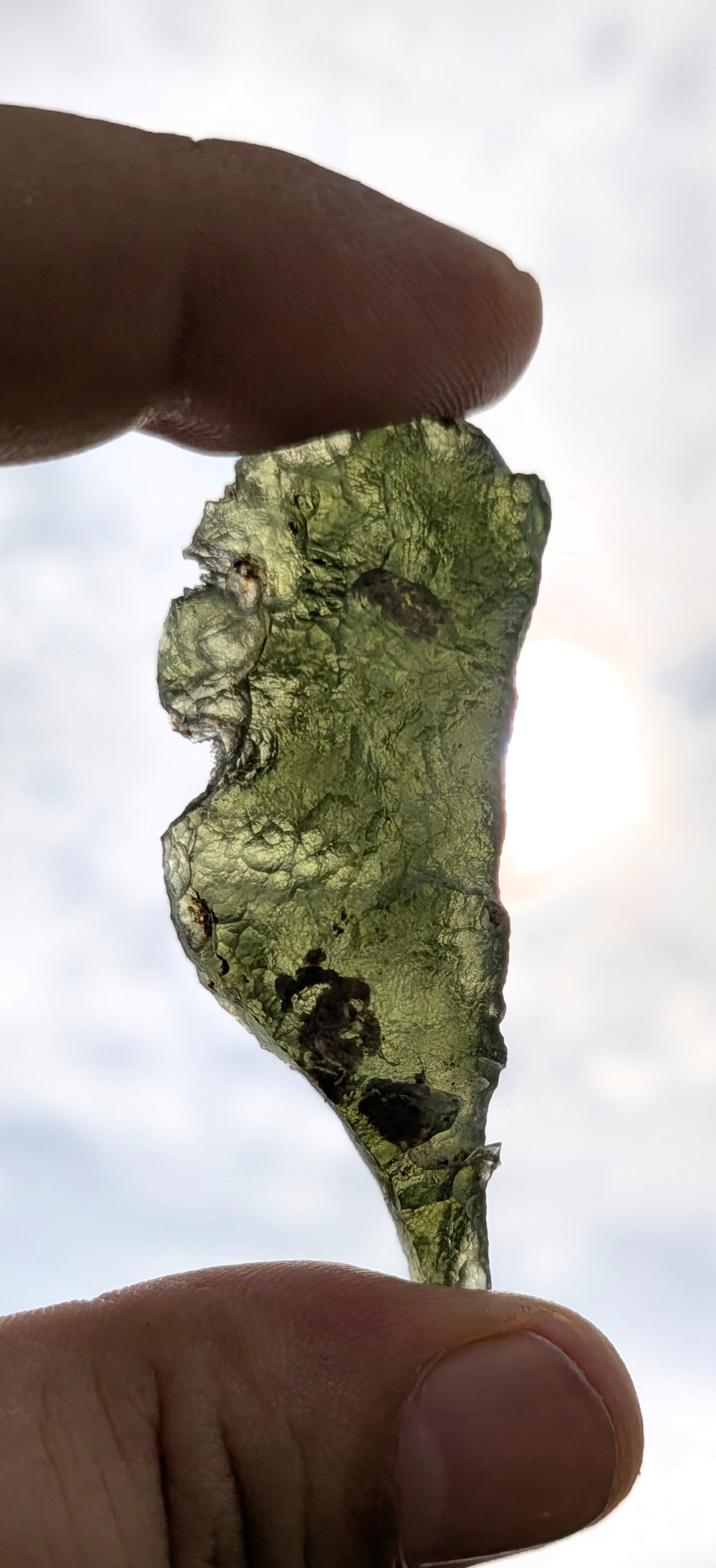 A++ Grade Moldavite From Dolni Chrastany #78 - 12,4g