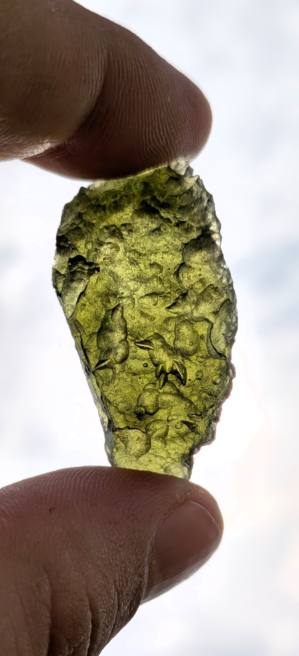A++ Grade Moldavite From Dolni Chrastany #79 - 9.13g