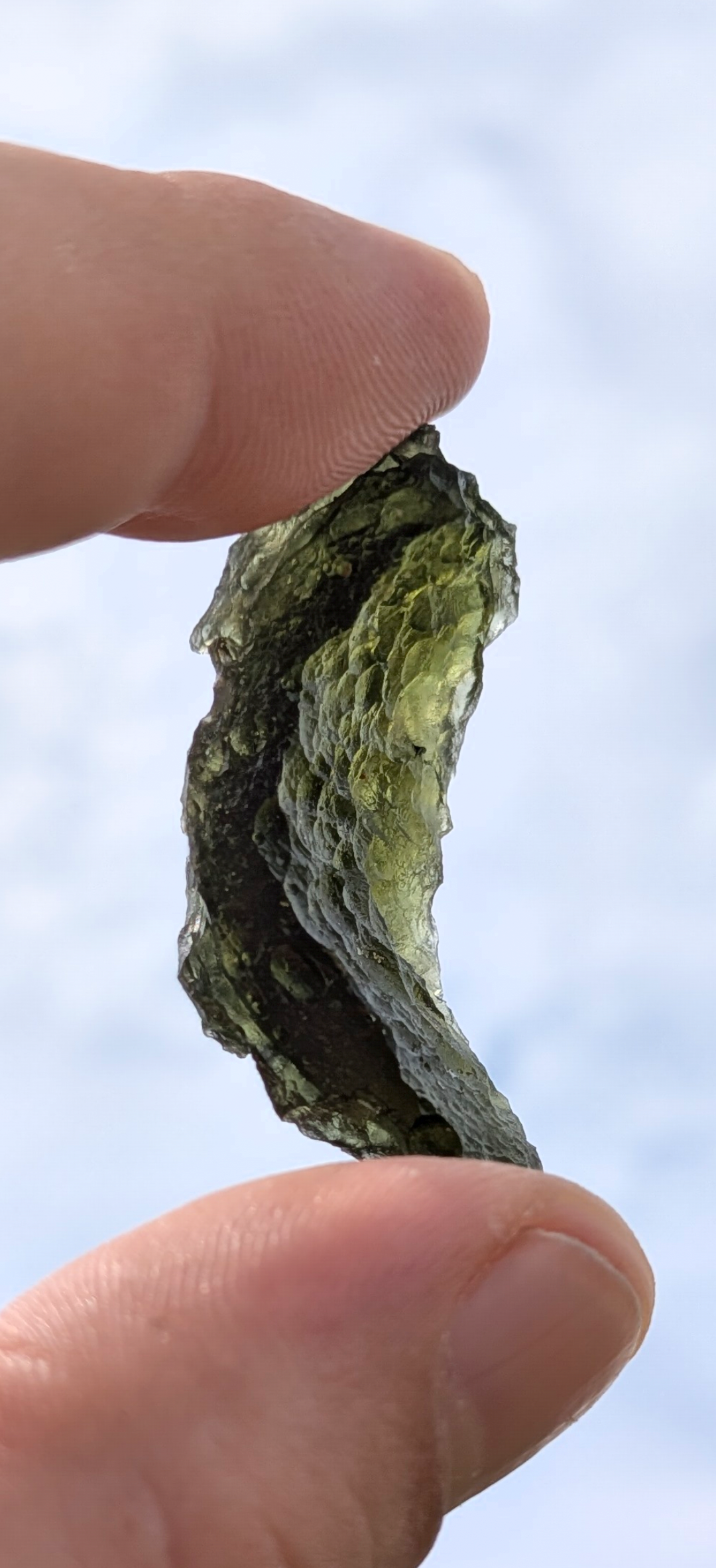 A++ Grade Moldavite From Dolni Chrastany #79 - 9.13g
