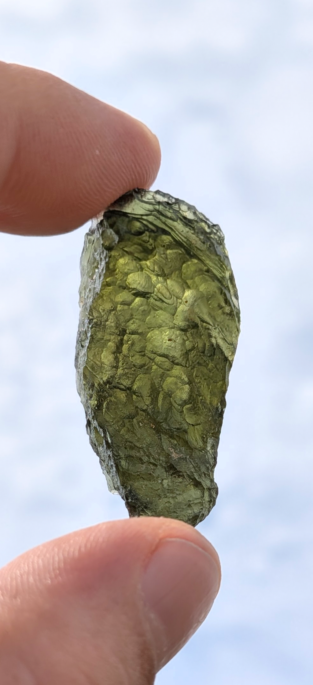 A++ Grade Moldavite From Dolni Chrastany #79 - 9.13g