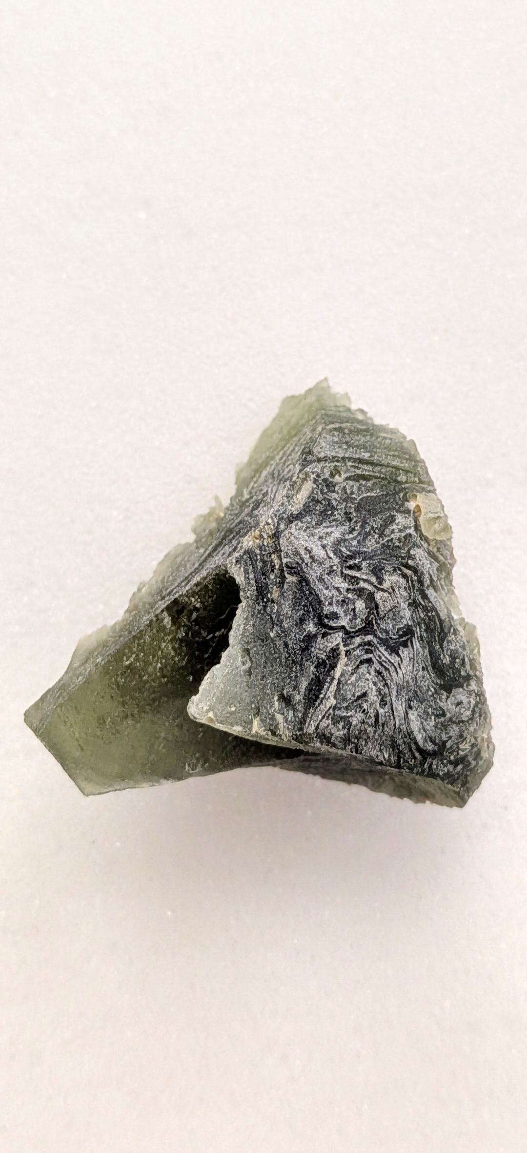 A+++ Grade Frosty Moldavite From Bartochov #80- 13,39g