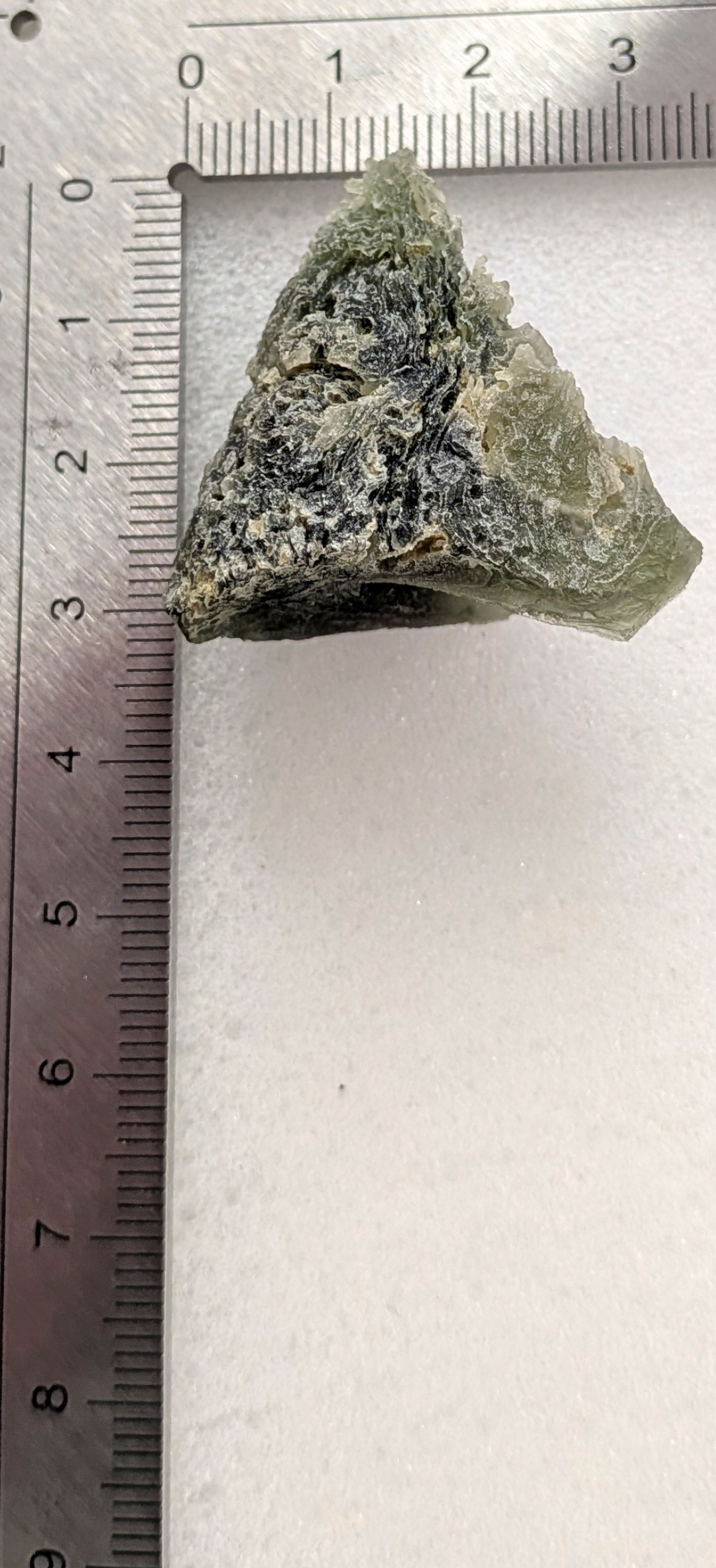 A+++ Grade Frosty Moldavite From Bartochov #80- 13,39g