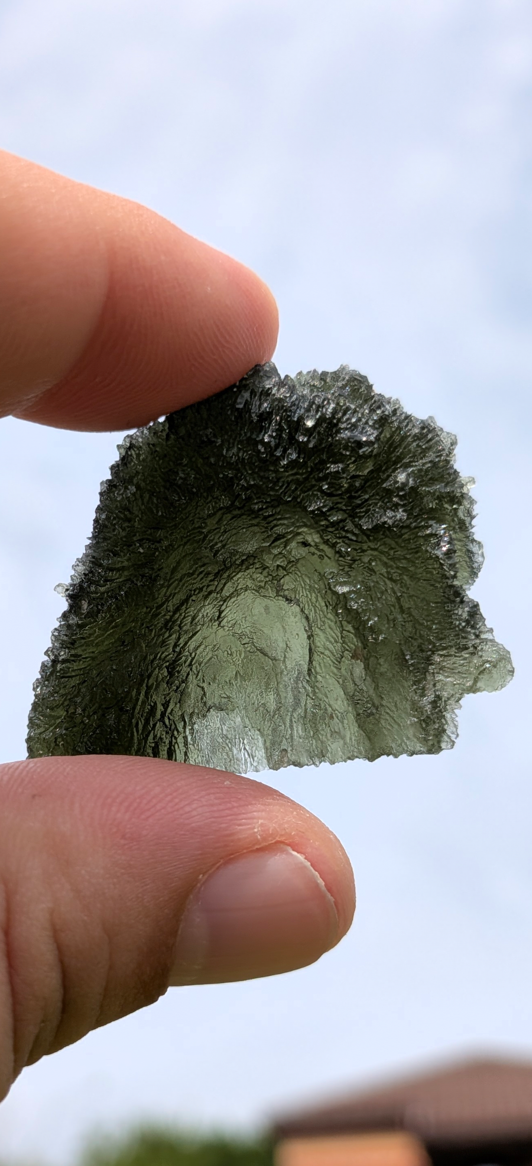 A+++ Grade Moldavite From Slavce #81 - 16,14g