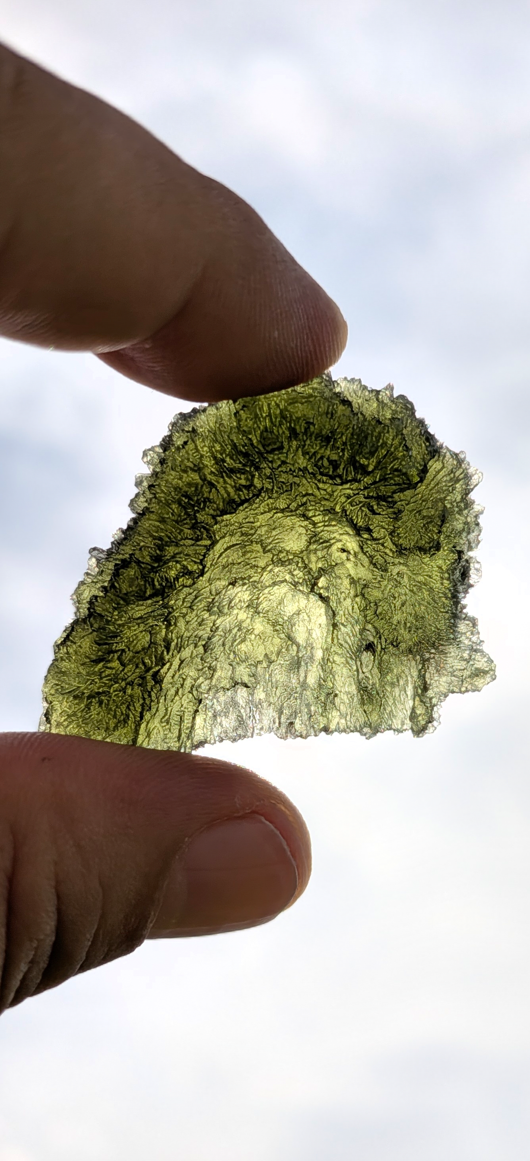 A+++ Grade Moldavite From Slavce #81 - 16,14g