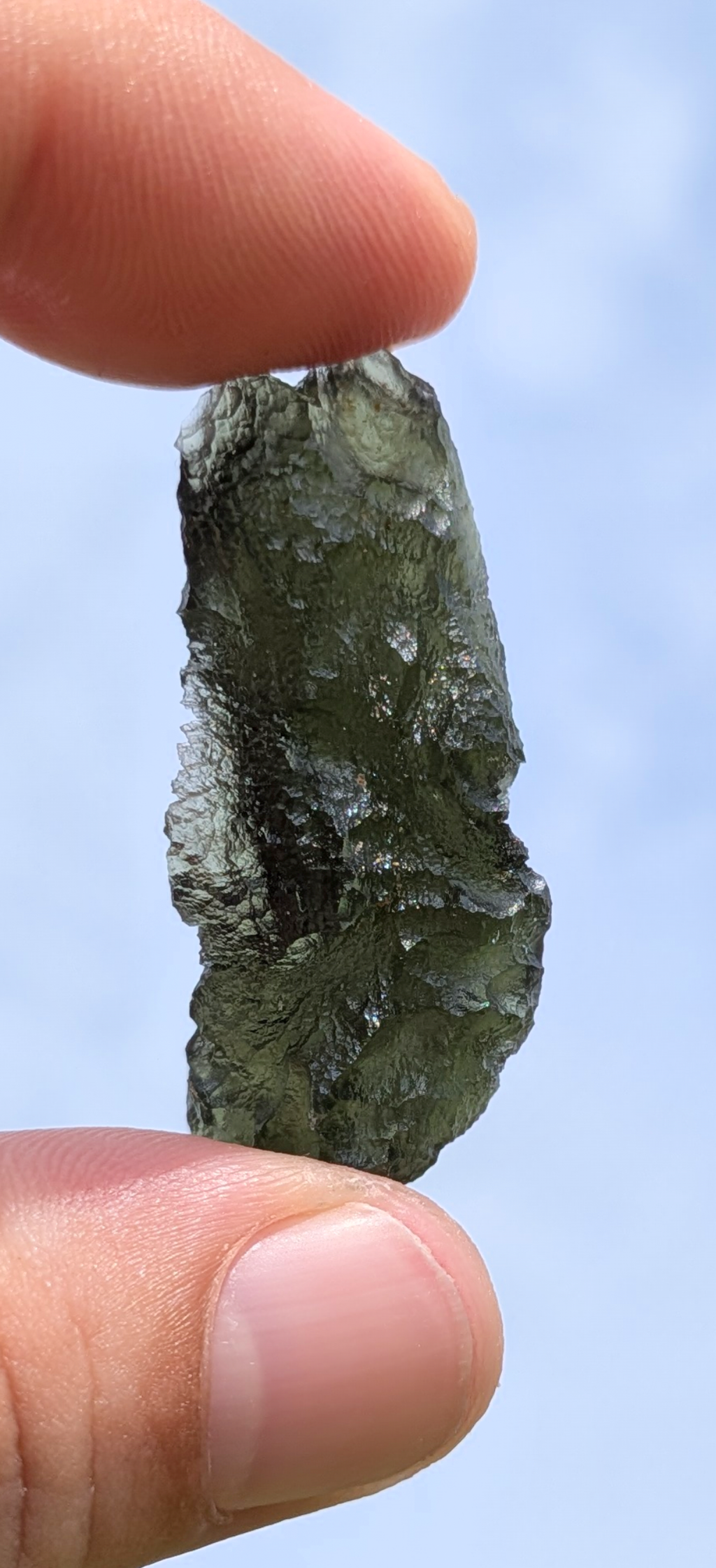 A+ Grade Moldavite From Dolni Chrastany #82 - 10,68g