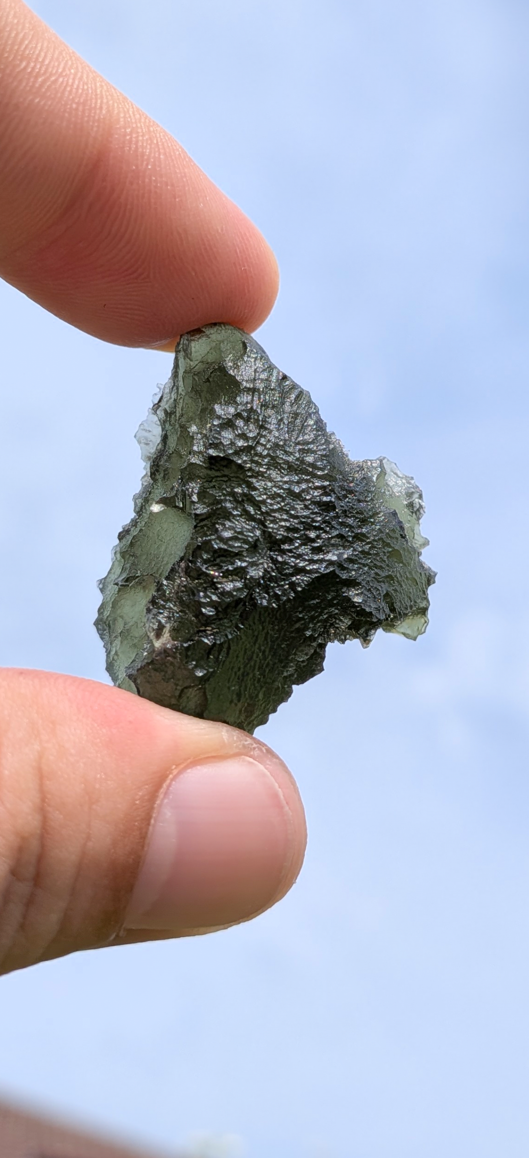 A+++ Grade Moldavite From Dolni Chrastany #83 - 13,64g