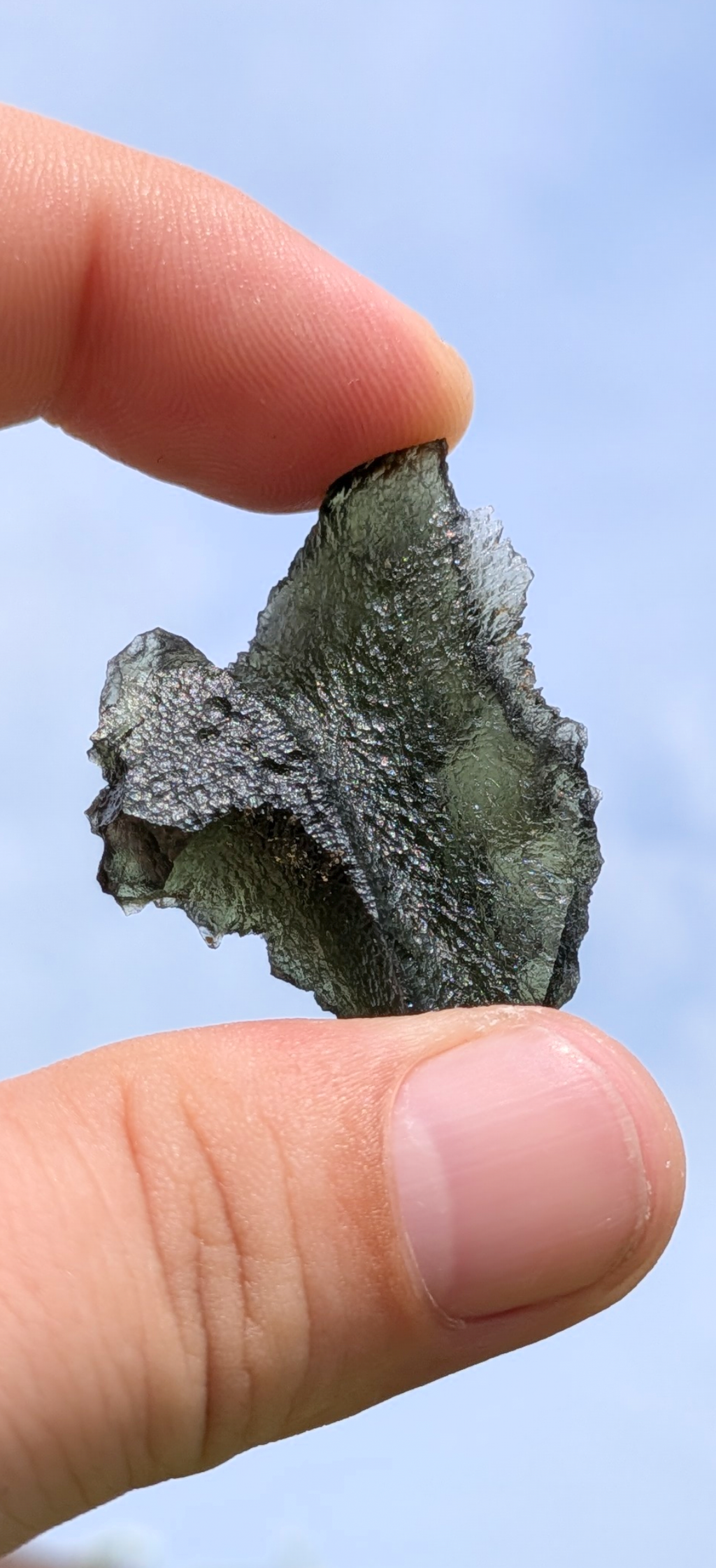 A+++ Grade Moldavite From Dolni Chrastany #83 - 13,64g