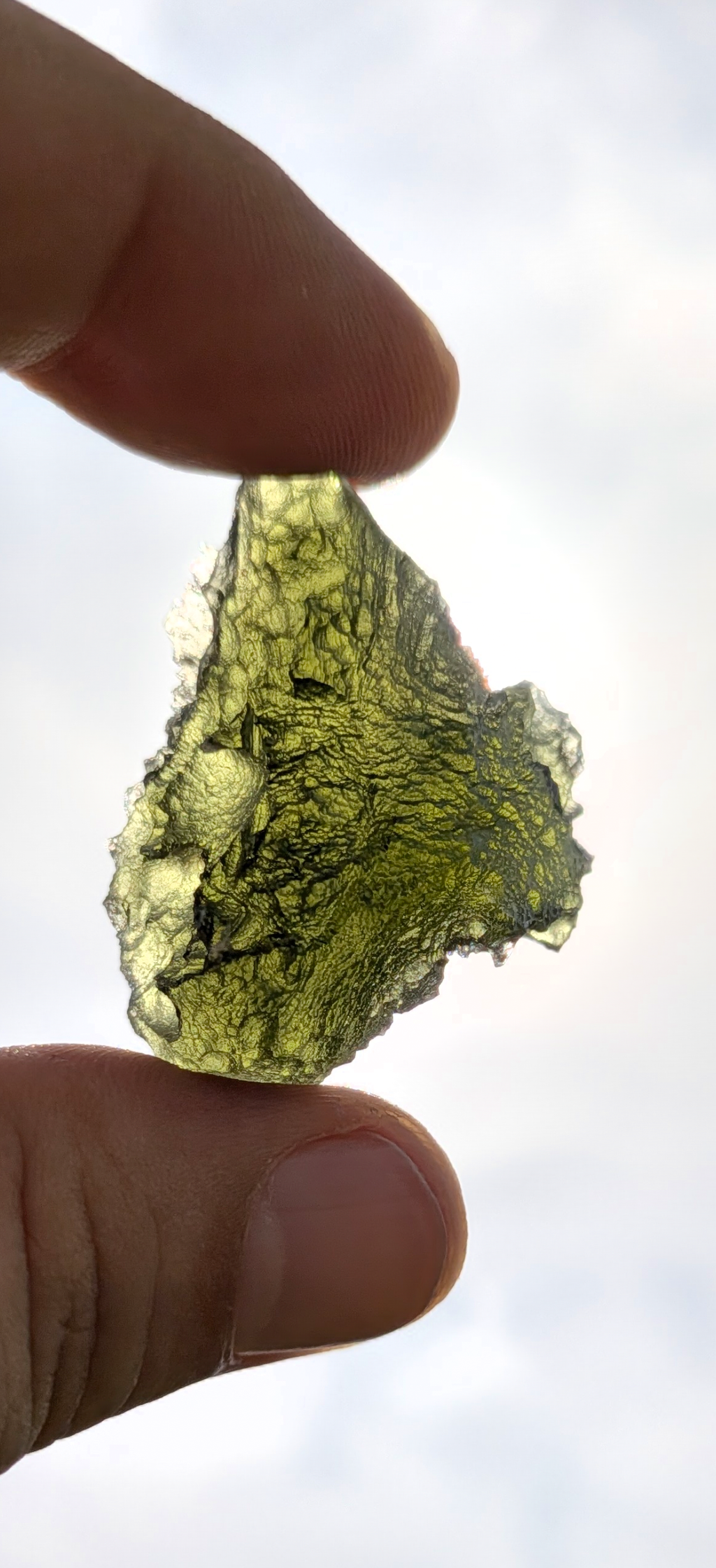 A+++ Grade Moldavite From Dolni Chrastany #83 - 13,64g