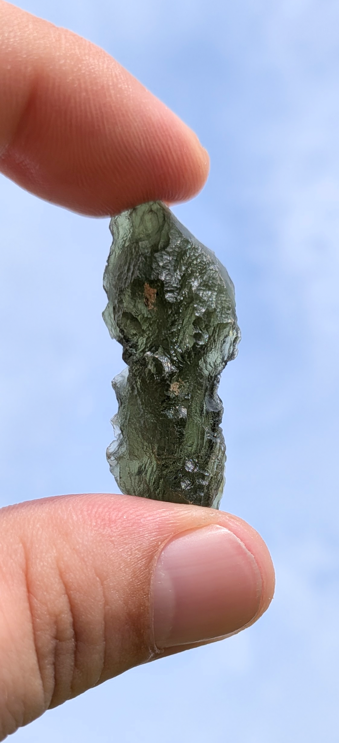 A+ Grade Moldavite From Dolni Chrastany #84 - 7,57g