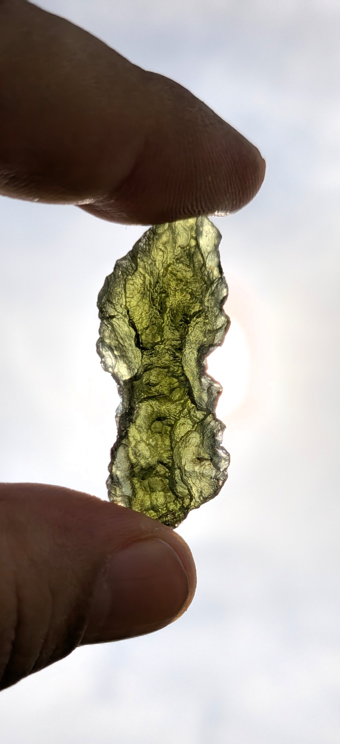 A+ Grade Moldavite From Dolni Chrastany #84 - 7,57g