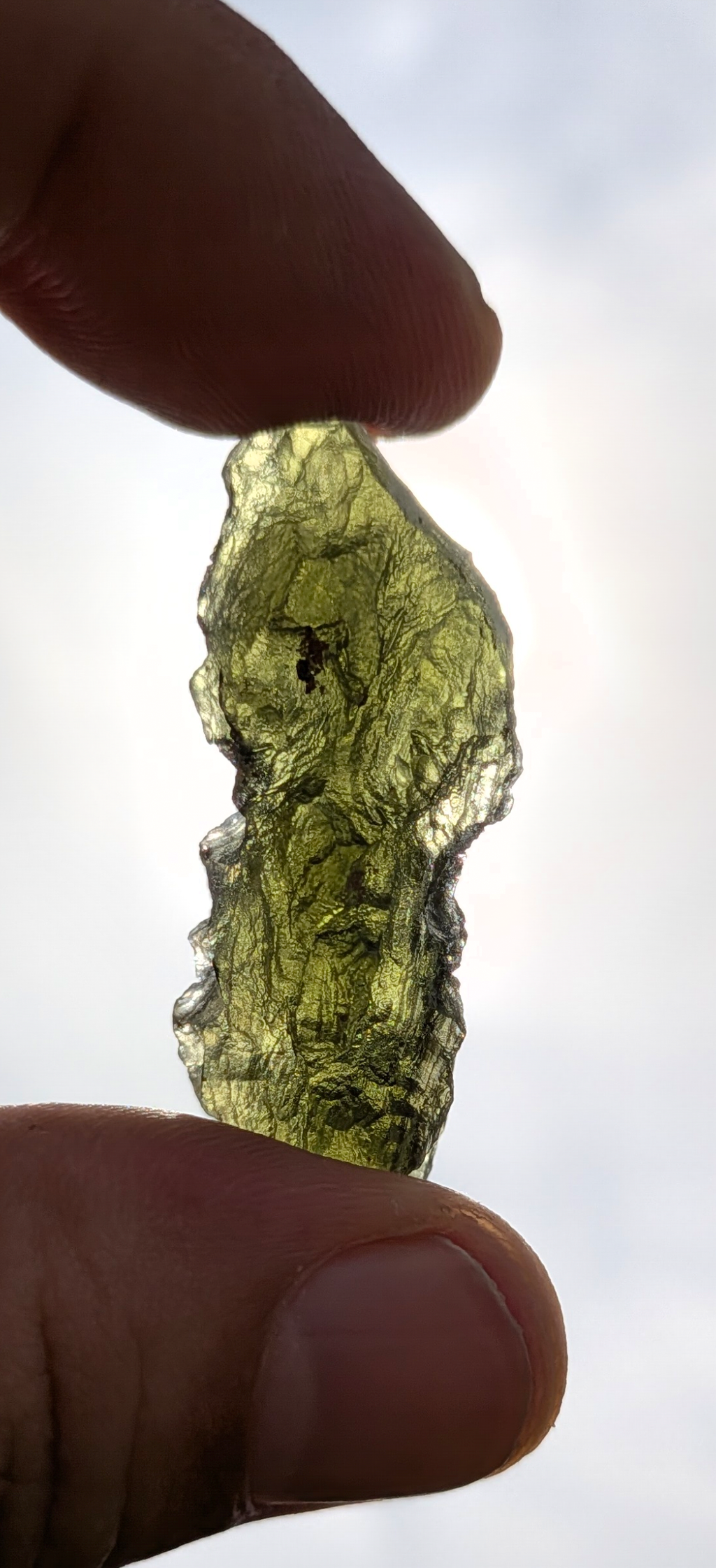 A+ Grade Moldavite From Dolni Chrastany #84 - 7,57g