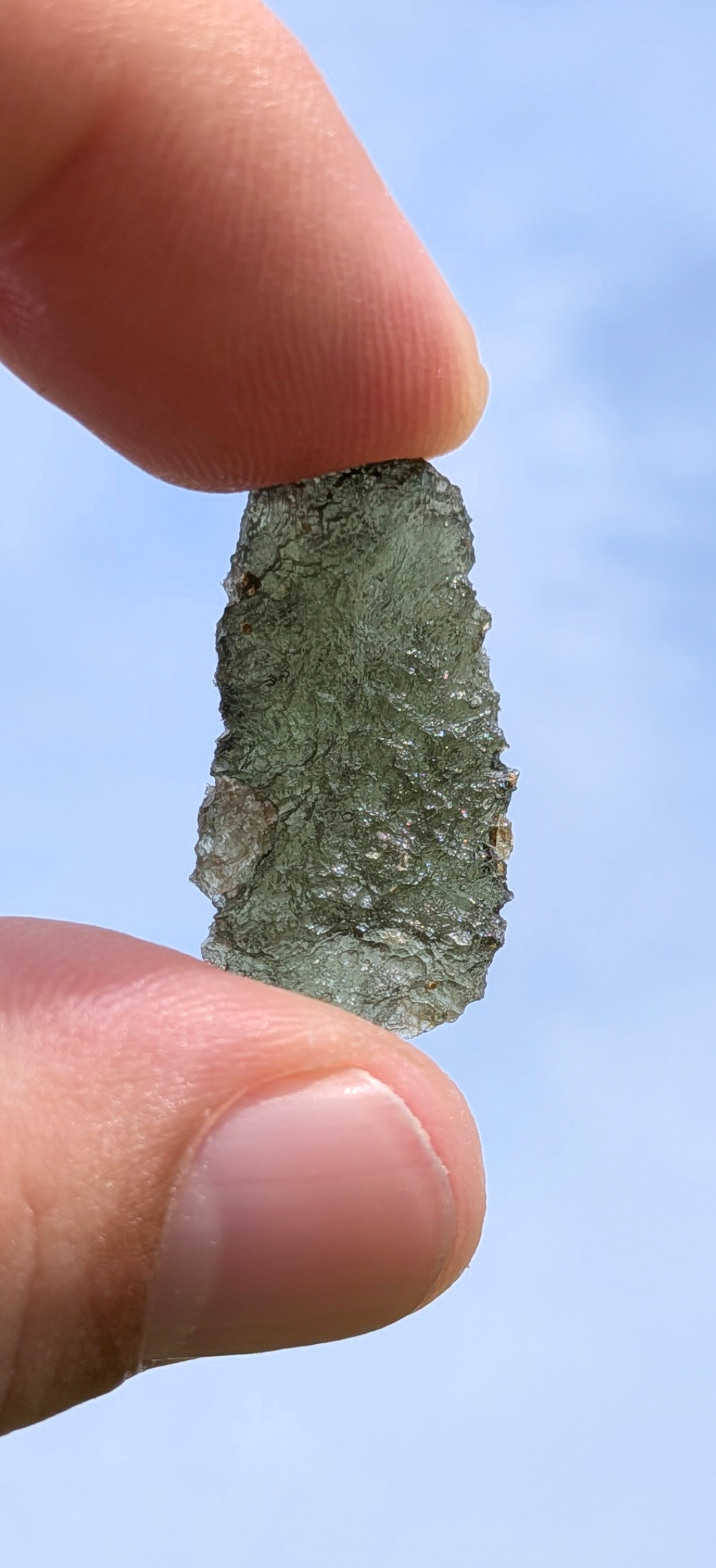 A+ Grade Moldavite From Marouskovo Pole #85 - 2,26g