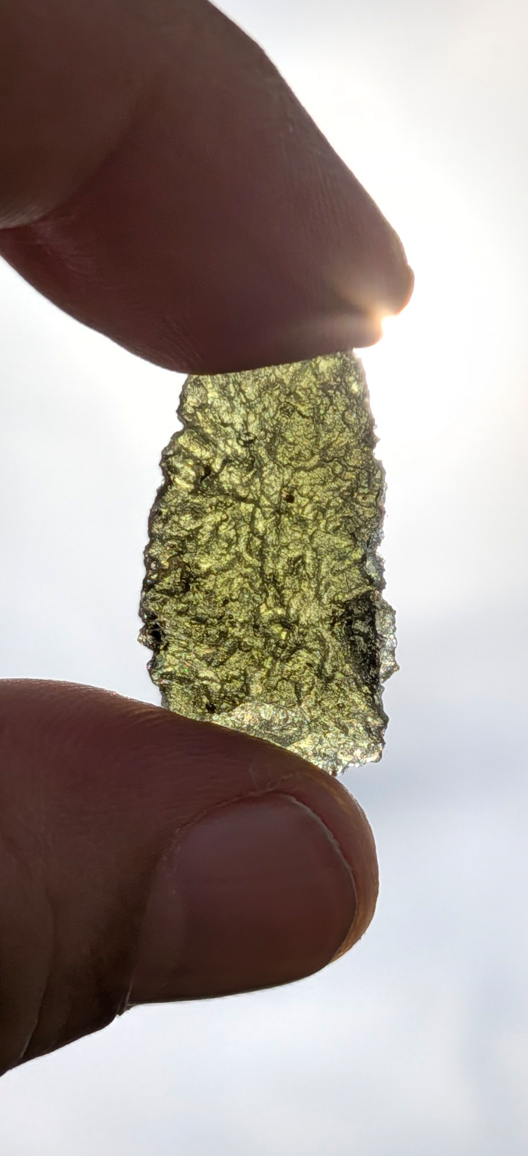 A+ Grade Moldavite From Marouskovo Pole #85 - 2,26g