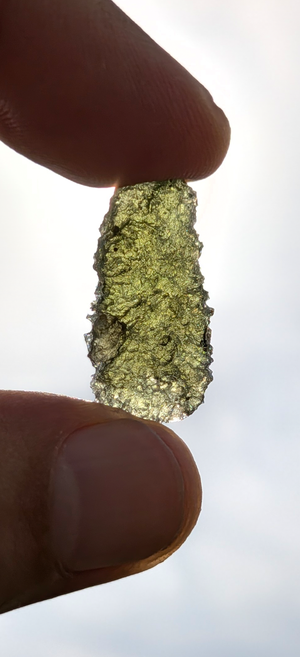 A+ Grade Moldavite From Marouskovo Pole #85 - 2,26g