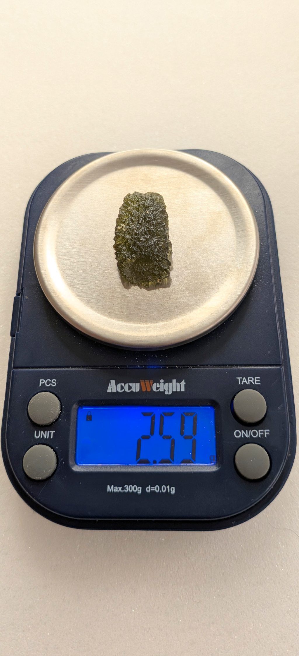 A+ Grade Moldavite From Marouskovo Pole #85 - 2,26g