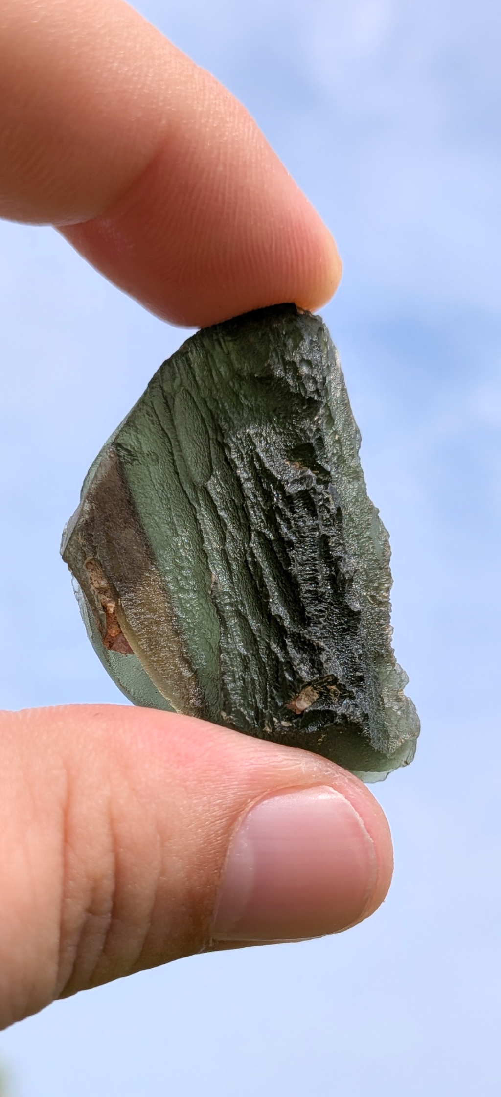 Moldavite From Lipi #86 - 16,97g