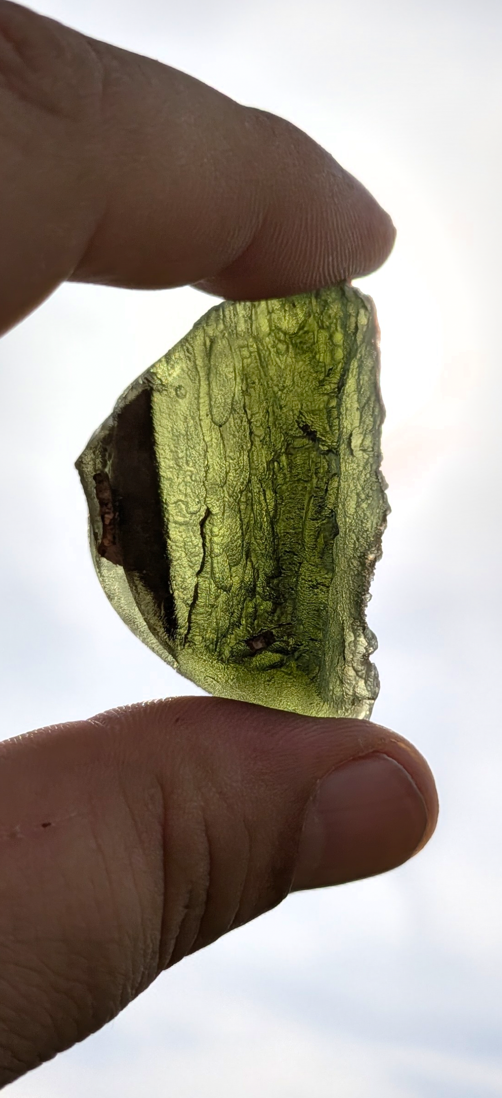 Moldavite From Lipi #86 - 16,97g