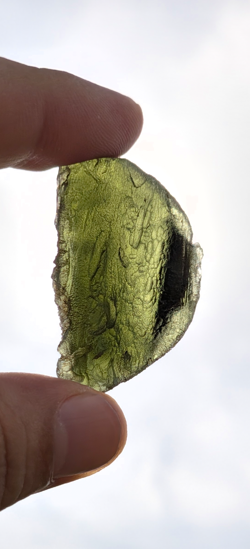 Moldavite From Lipi #86 - 16,97g