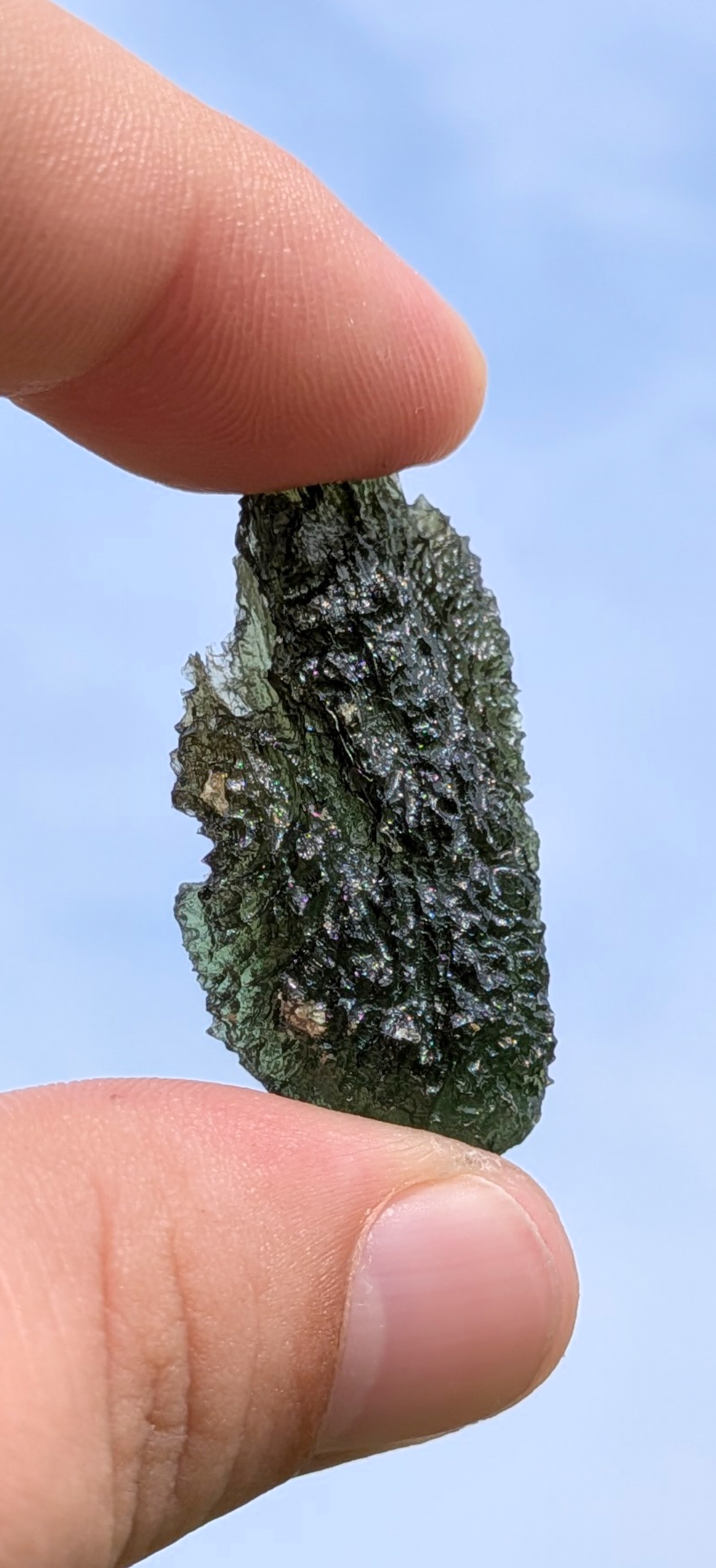 A++ Grade Moldavite From Nesmen Forest #87 - 9,16g