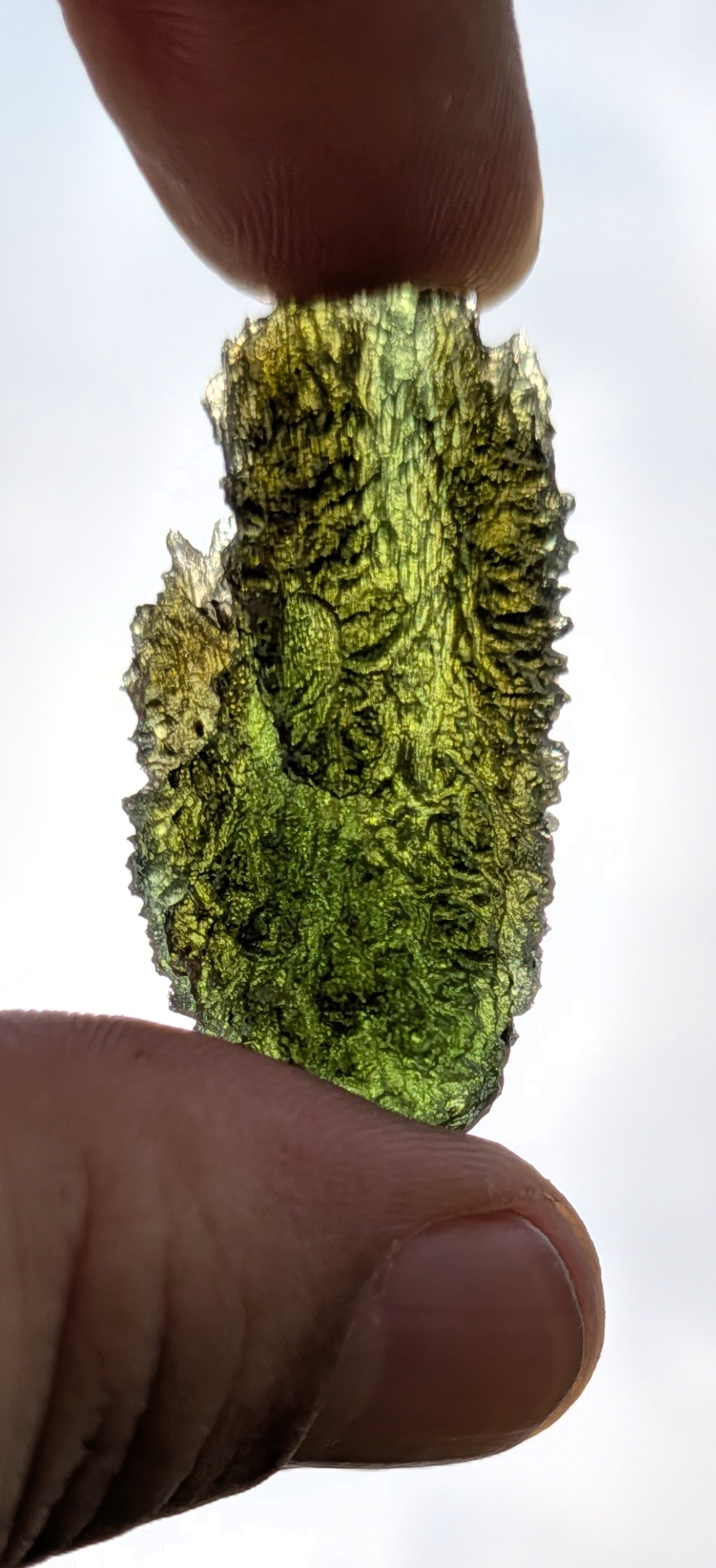 A++ Grade Moldavite From Nesmen Forest #87 - 9,16g