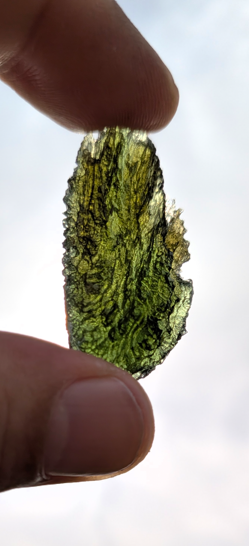 A++ Grade Moldavite From Nesmen Forest #87 - 9,16g
