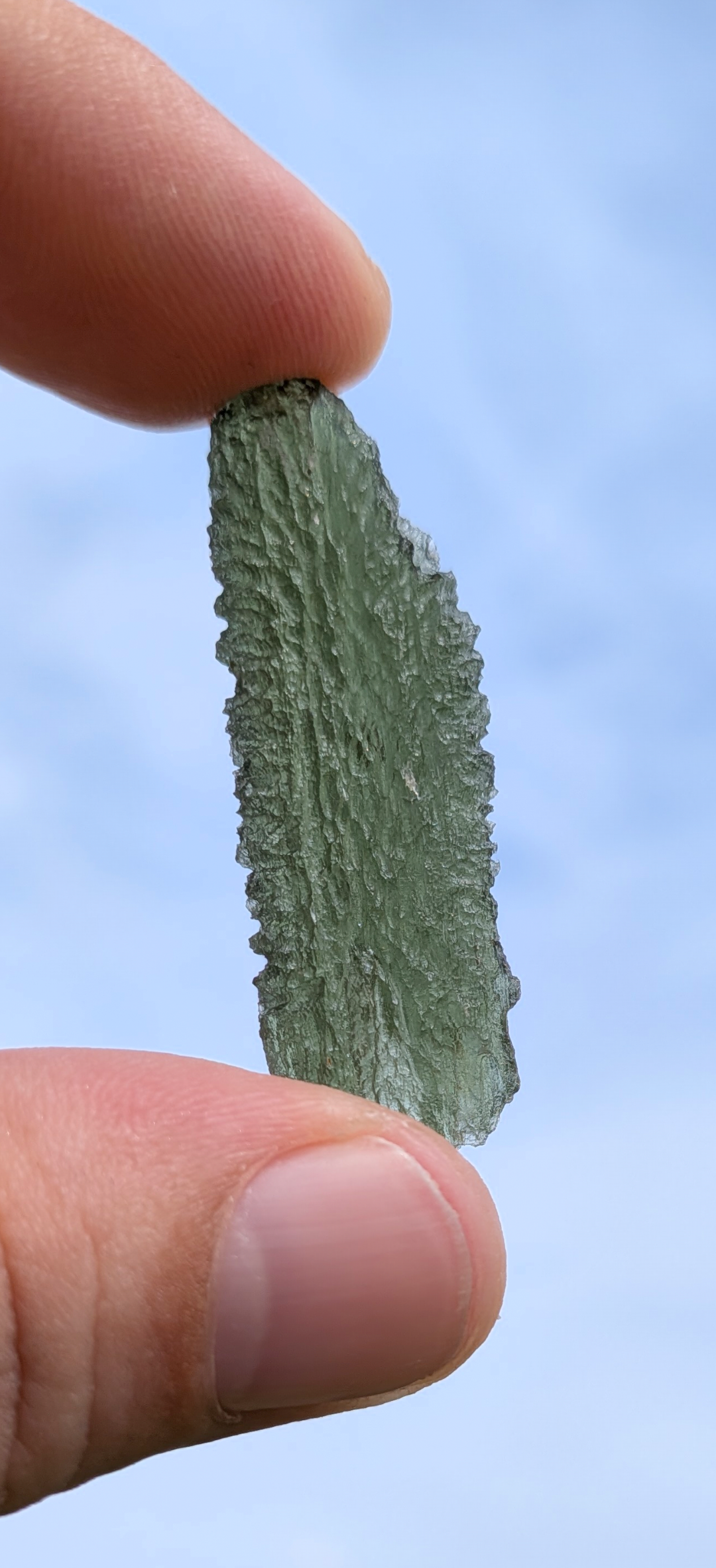 A++ Grade Moldavite From Marouskovo Pole #88 - 5,77g