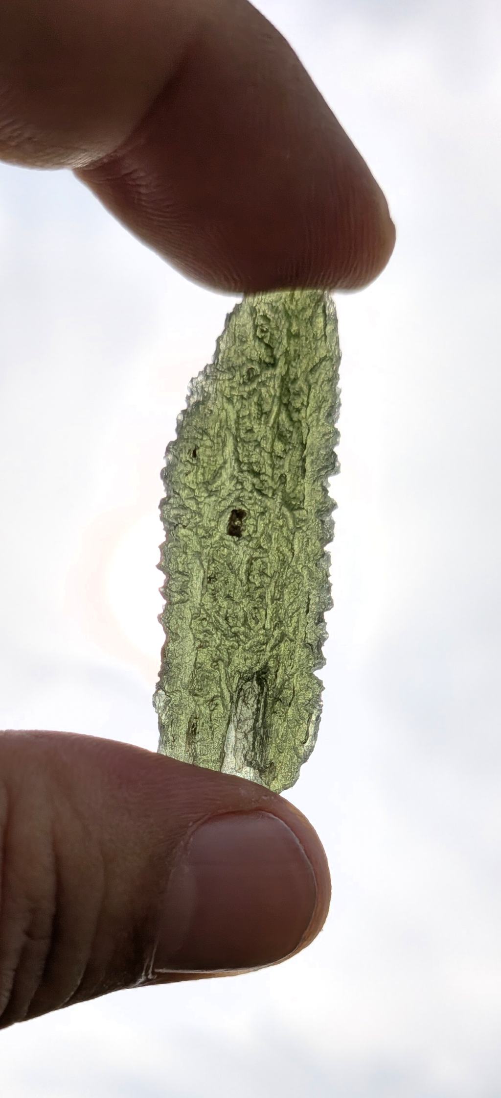 A++ Grade Moldavite From Marouskovo Pole #88 - 5,77g